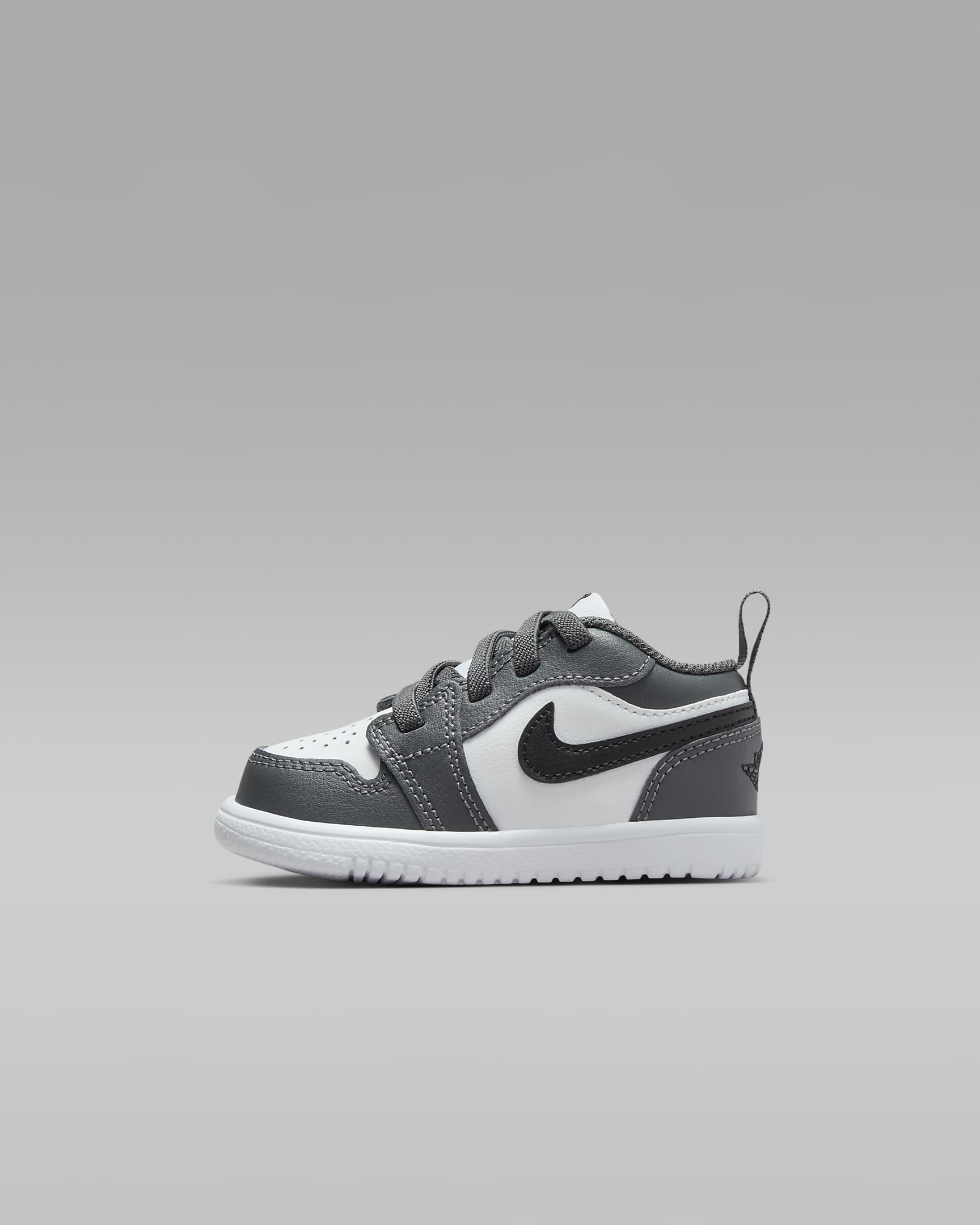 Jordan 1 Low Alt Baby/Toddler Shoes - White/Iron Grey/Black