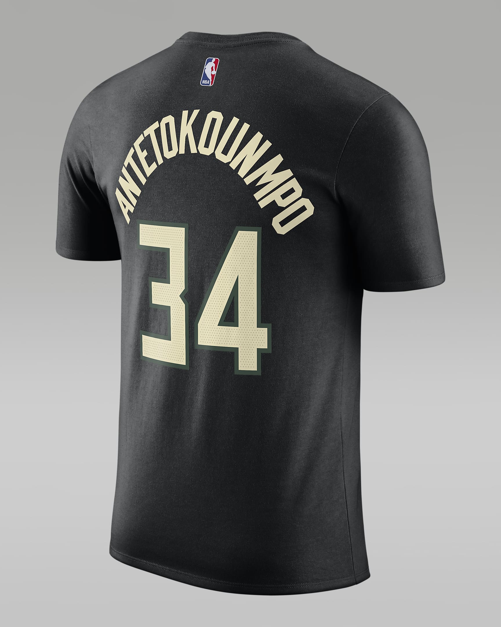 Milwaukee Bucks Statement Edition Men's Jordan NBA T-Shirt. Nike VN