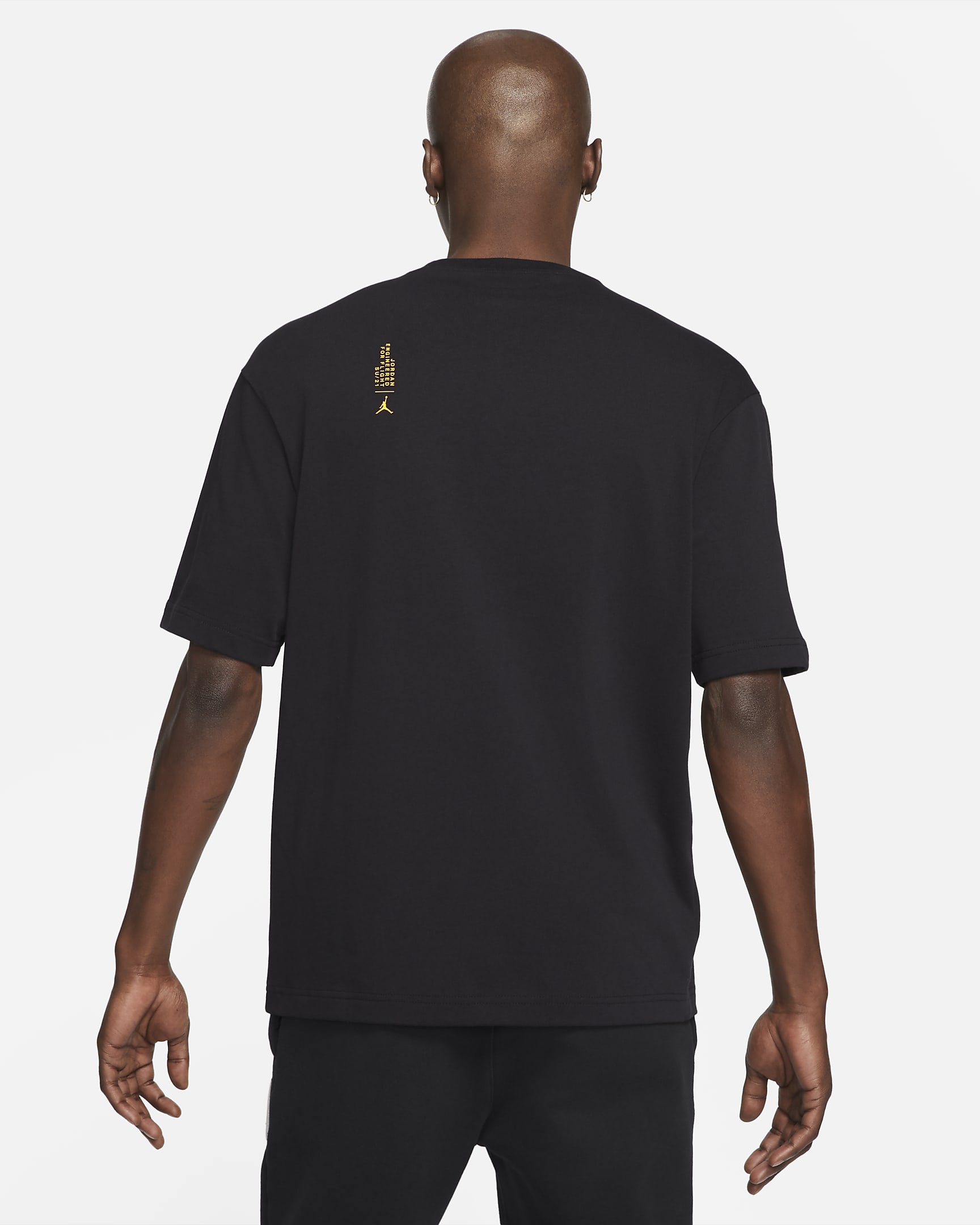 Jordan 23 Engineered Kurzarm-T-Shirt für Herren - Schwarz