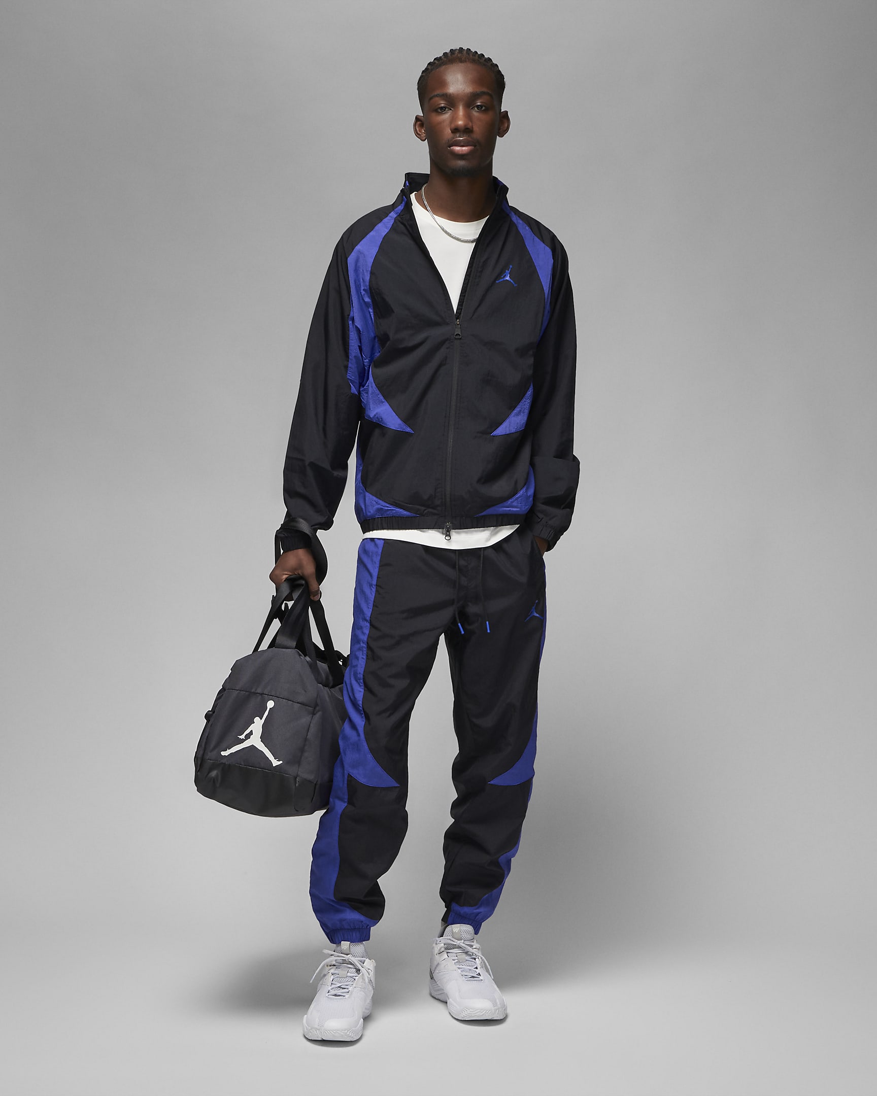 Jordan Sport Jam Warm-Up Jacket - Black/Lapis