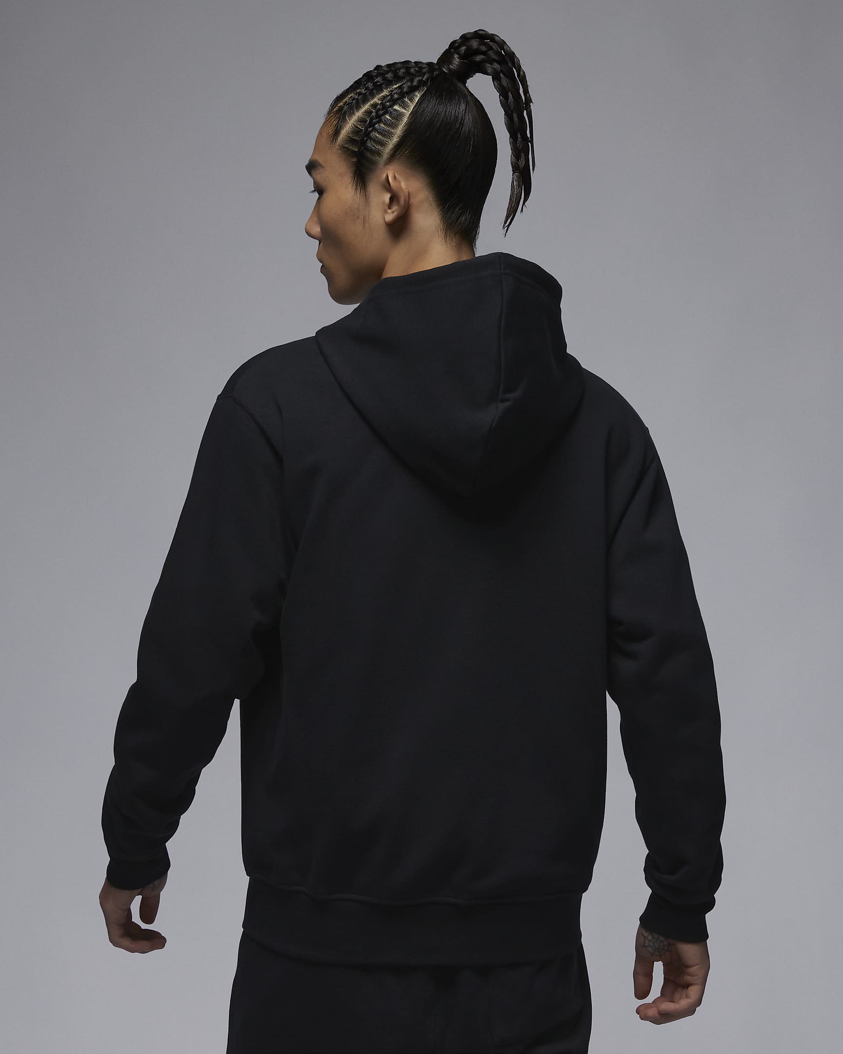Jordan Essentials Men's Full-Zip Loopback Fleece Hoodie. Nike SG