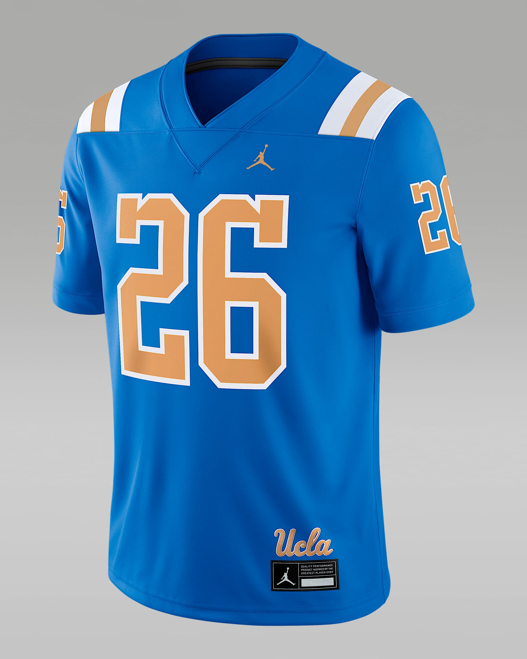 DeShaun Foster UCLA Men’s Jordan Brand Dri-FIT College Game Jersey - Light Blue