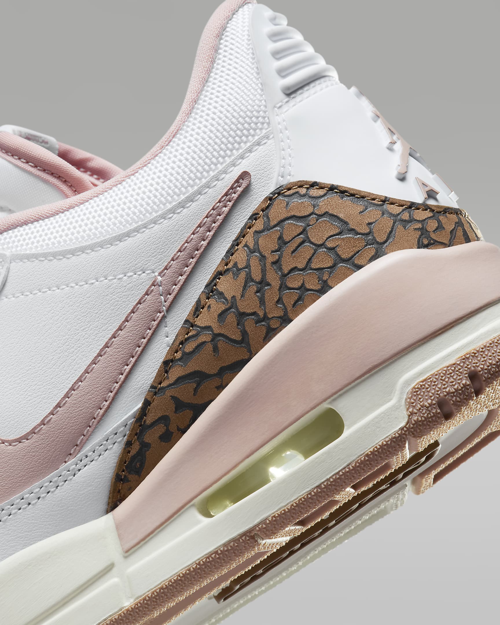 Air Jordan Legacy 312 Low Women's Shoes - White/Archaeo Brown/Sail/Pink Oxford