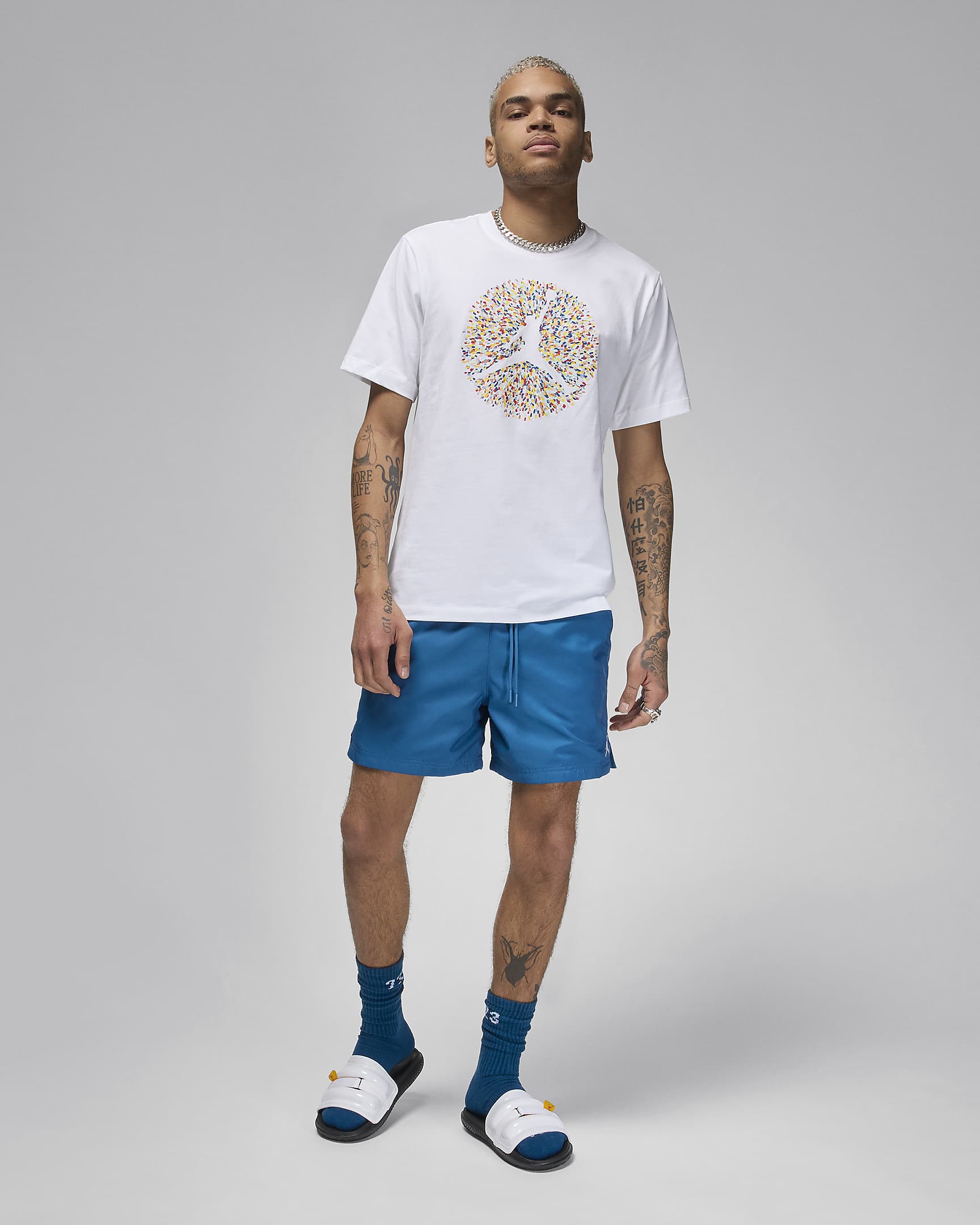 Playera para hombre Jordan Flight Essentials - Blanco