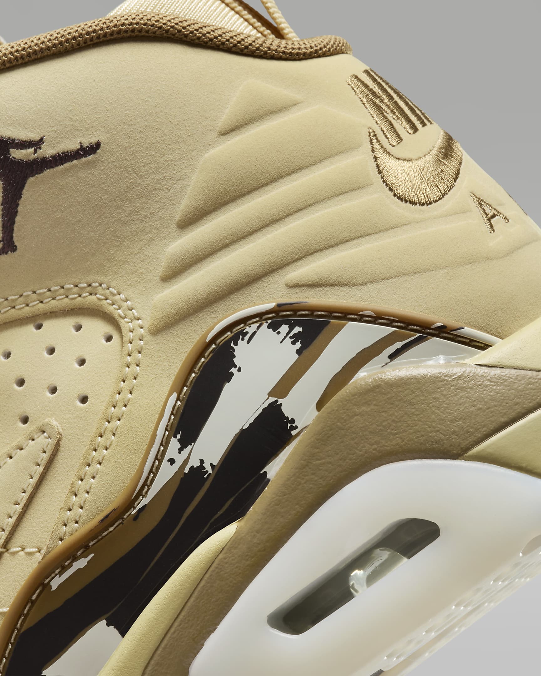 Jumpman MVP damesko - Team Gold/Brown Kelp/Sail/Shadow Brown