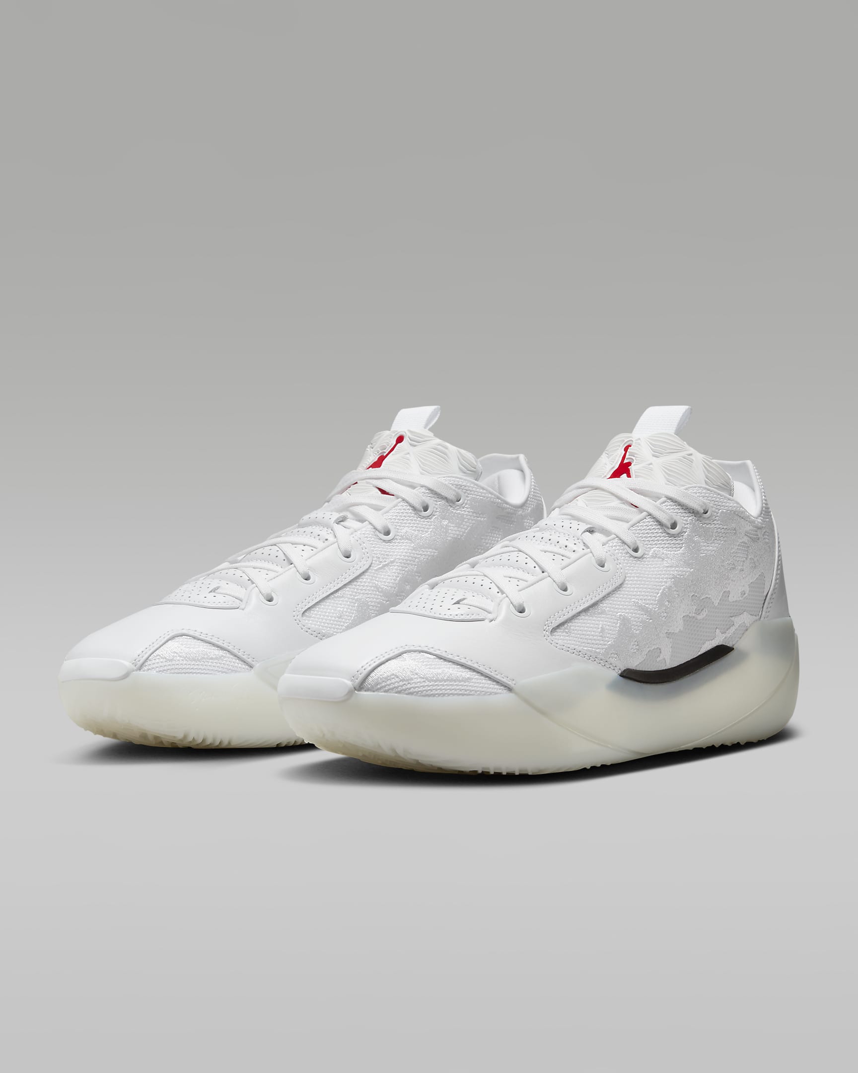 Air Jordan XXXIX PF "Sol" Basketball Shoes - White/Black/University Red