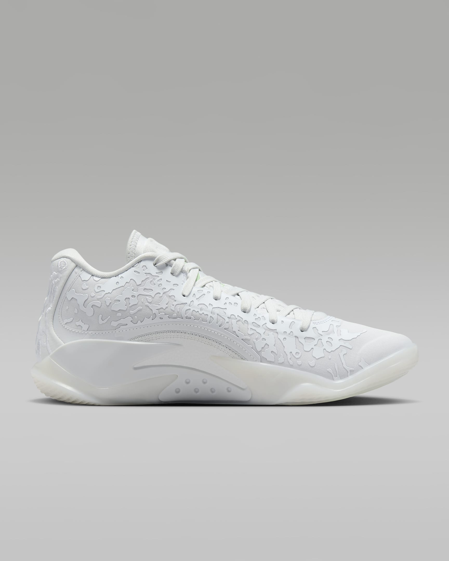 Tenis de básquetbol Zion 3 - Blanco/Blanco cáscara de huevo/Espuma rosa/Verde vapor