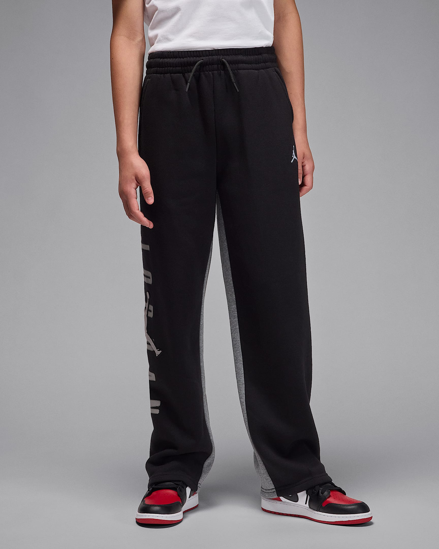Jordan Big Kids' Future Flight Fleece Pants - Black