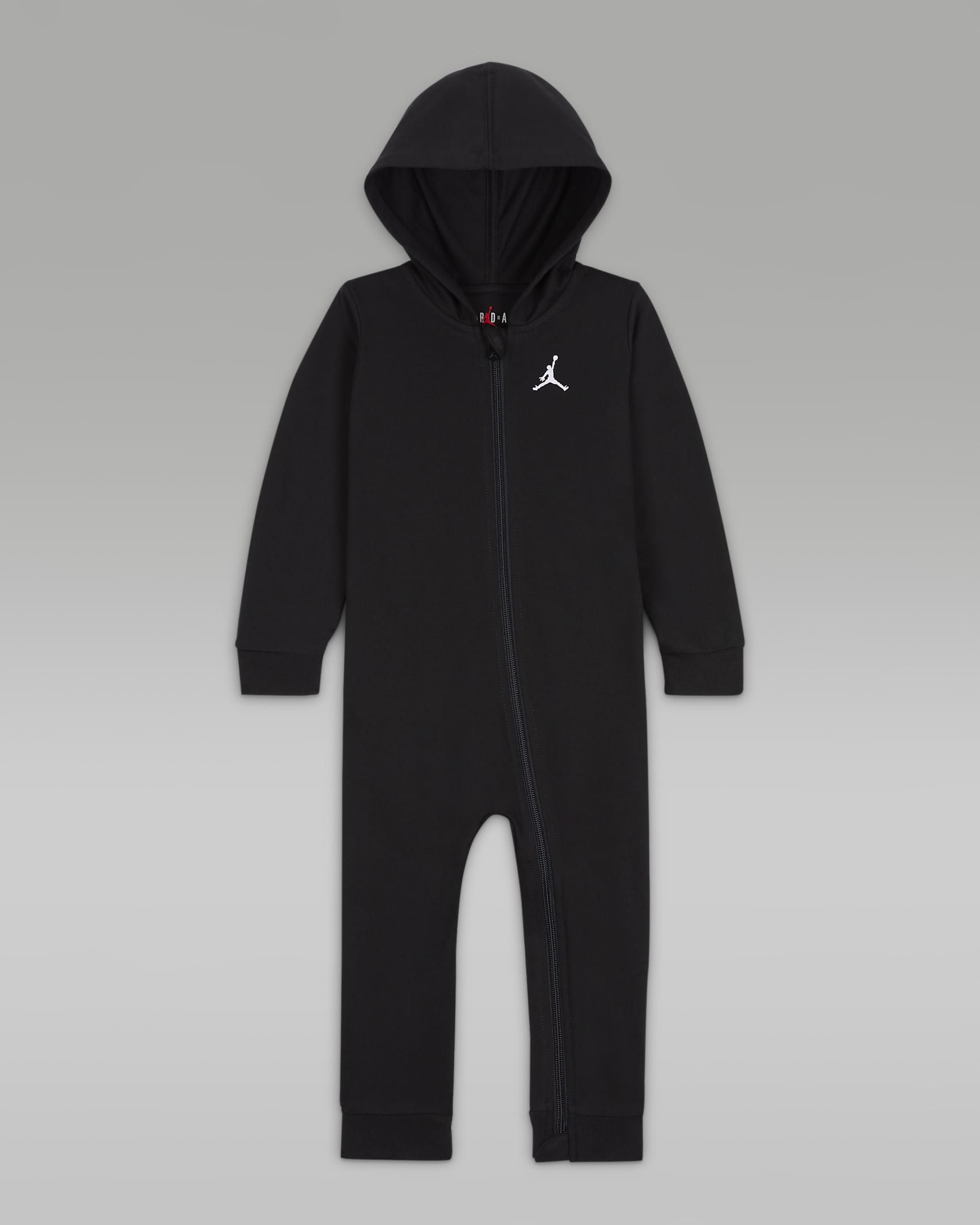 Jordan Baby (12-24M) Jumpman Coverall - Black