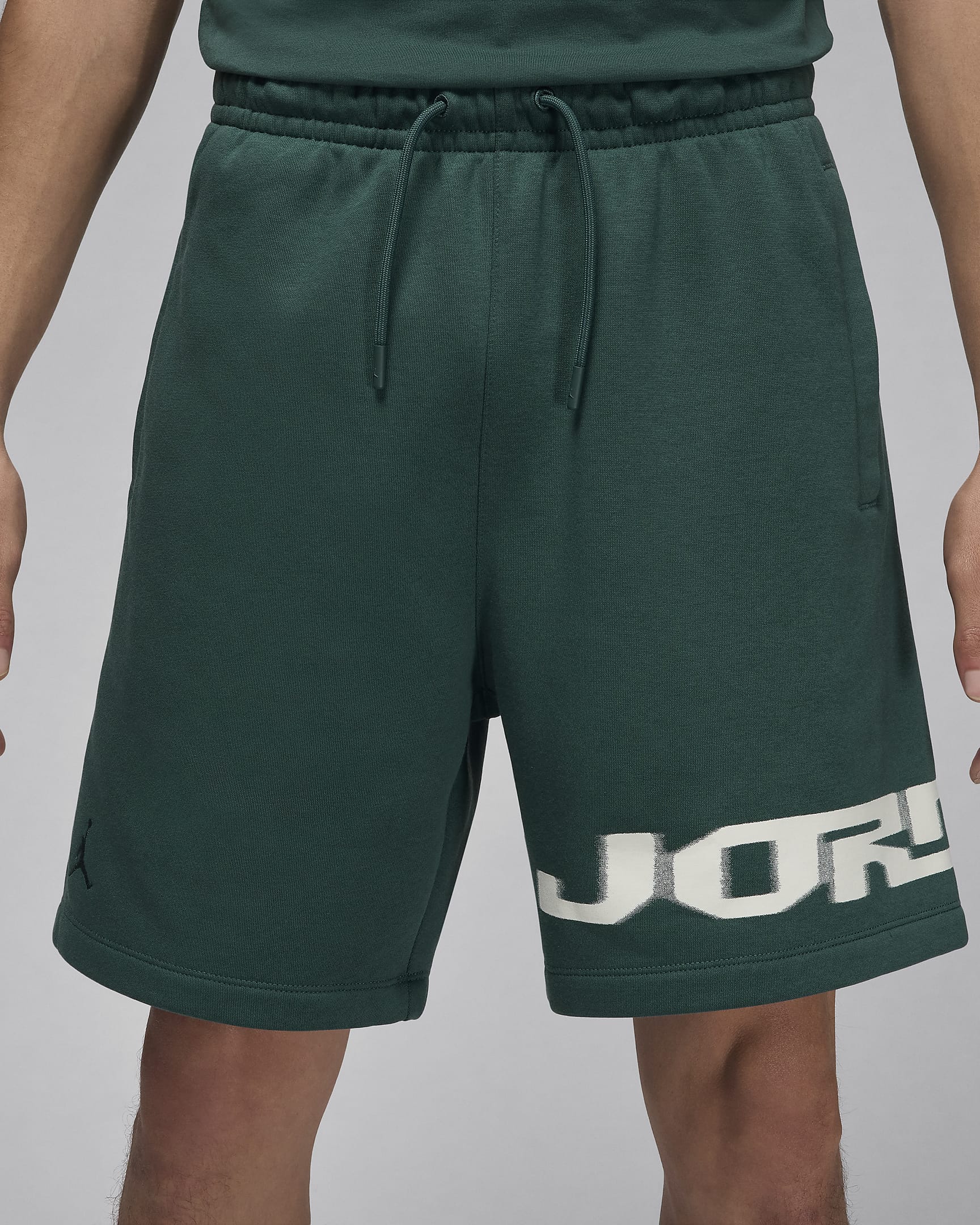 Shorts in fleece Jordan MVP – Uomo - Oxidized Green/Sail