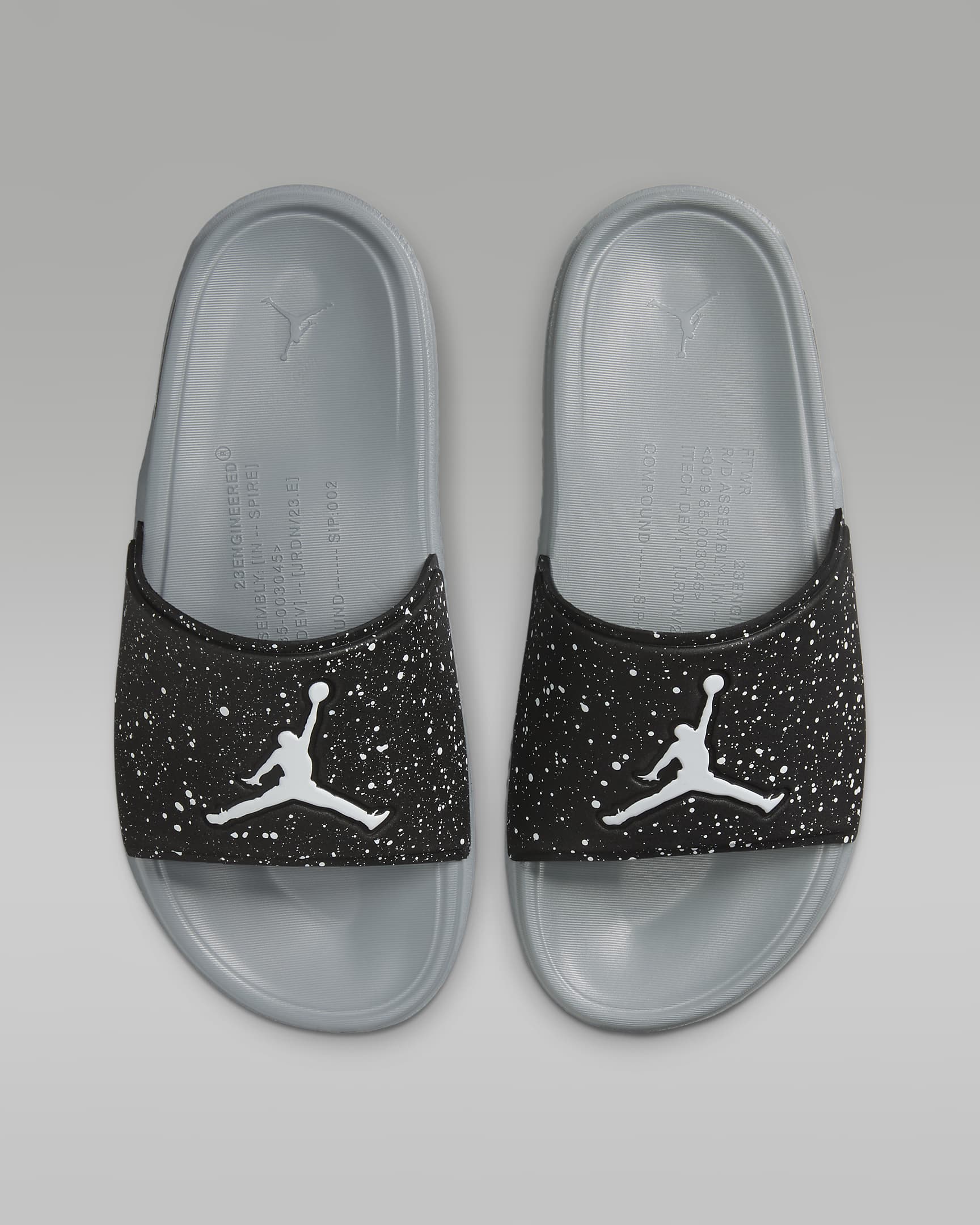 Jordan Jumpman Men's Slides - Black/Cool Grey/White