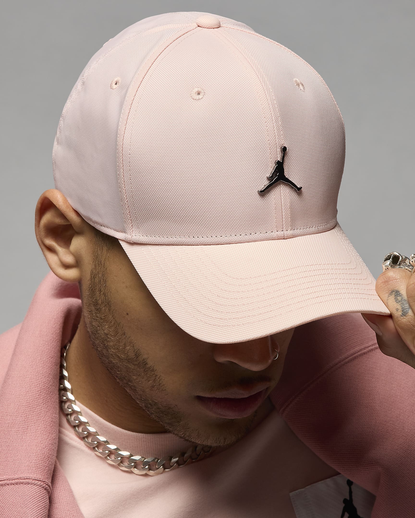 Jordan Rise Cap Gorra regulable - Legend Pink/Gunmetal