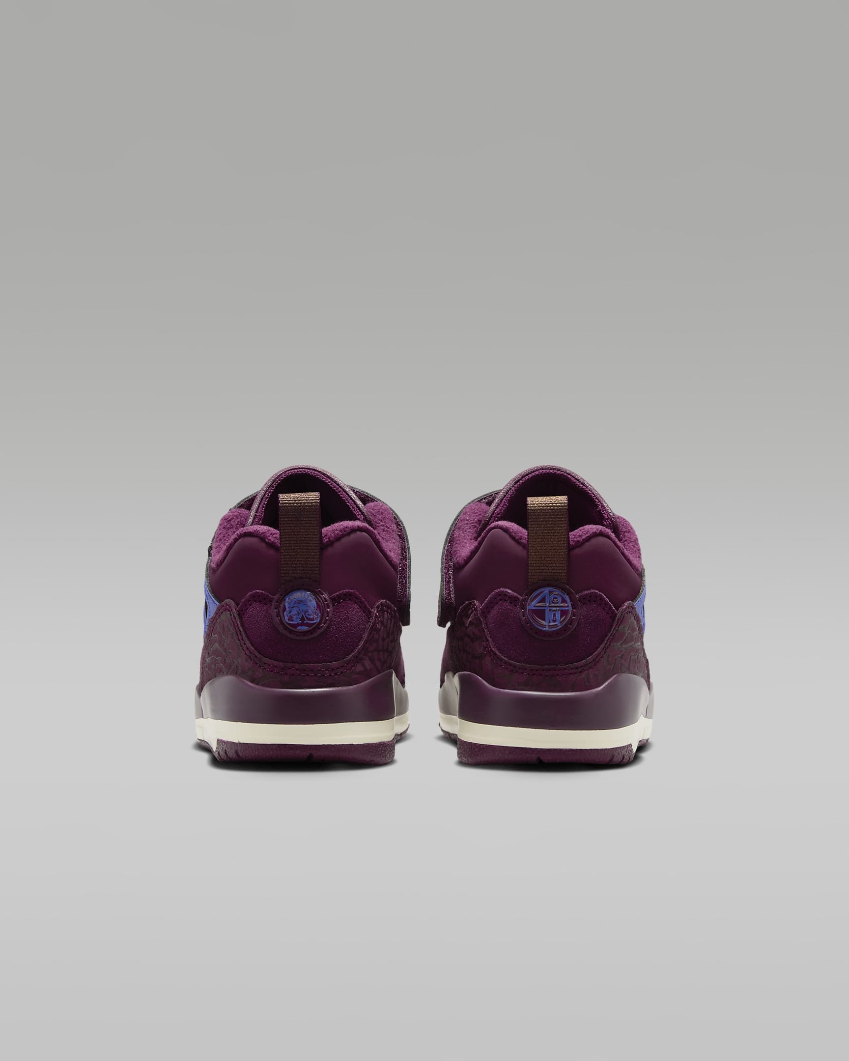 Jordan Spizike Low Younger Kids' Shoes - Bordeaux/Sail/Hyper Royal