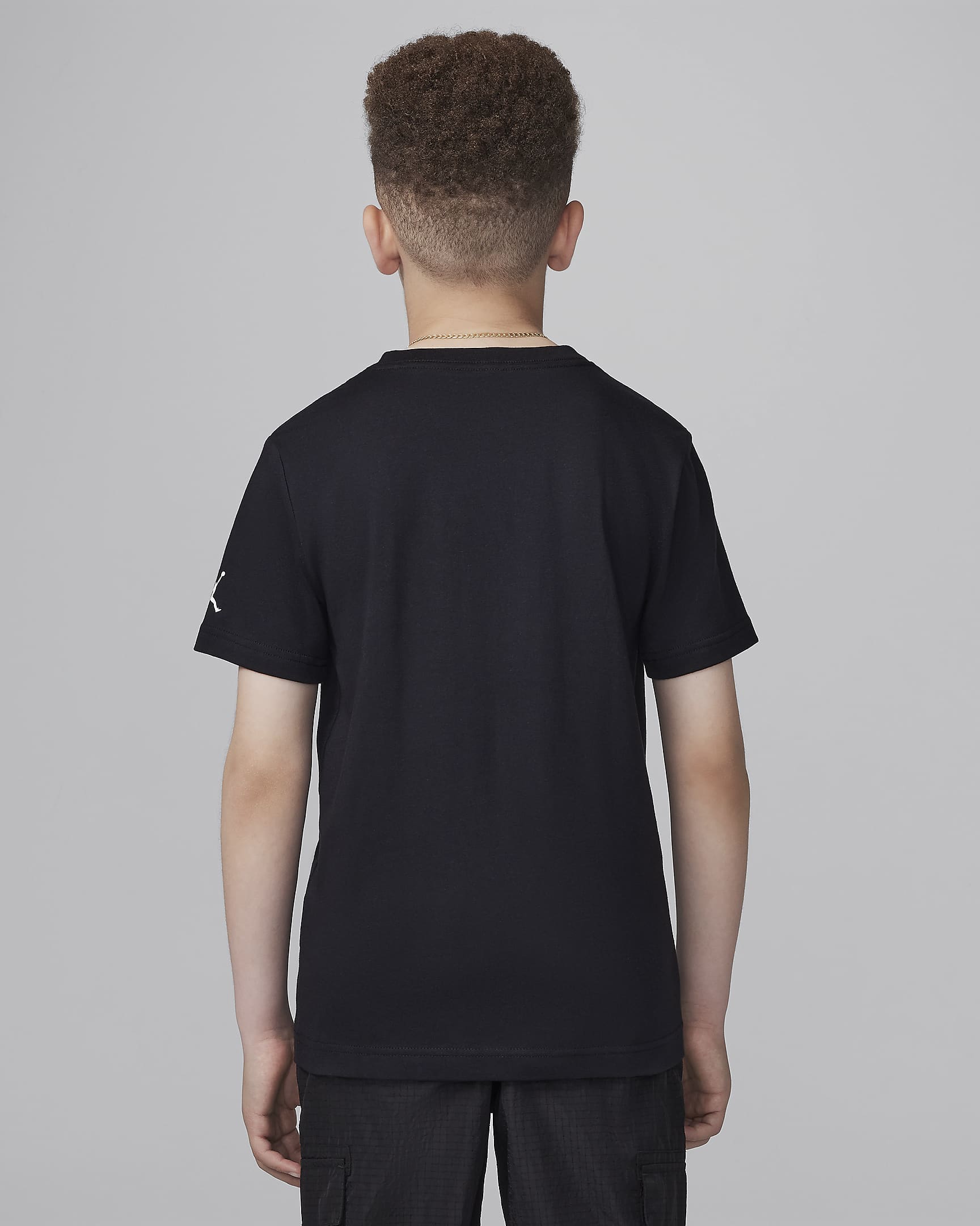 Air Jordan Older Kids' Dots Graphic T-Shirt - Black