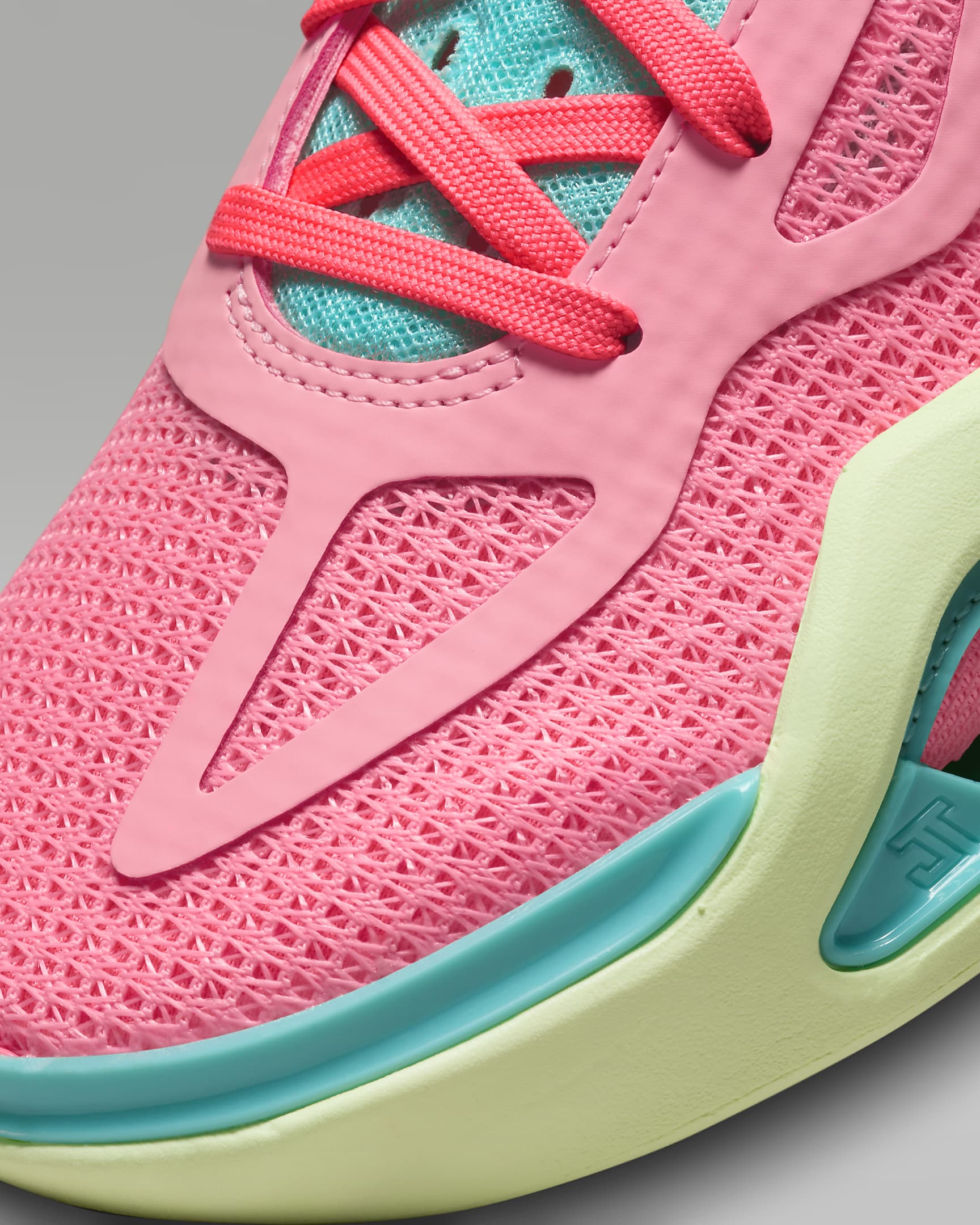 Tatum 1 'Pink Lemonade' PF Men's Basketball Shoes - Pink Tint/Lava Glow/Aurora Green/Barely Volt