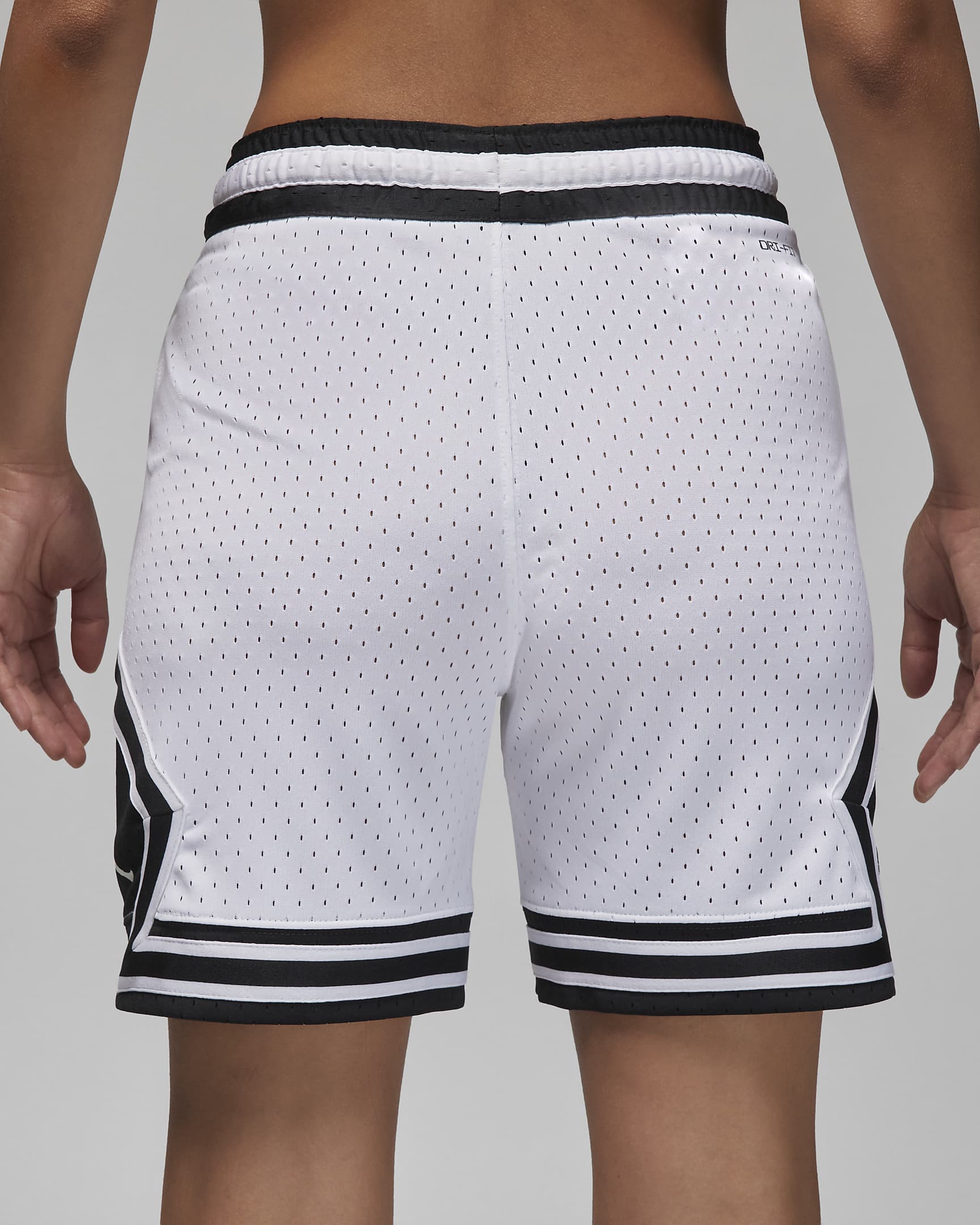 Jordan Dri-FIT Sport Diamond Shorts - White/Black/White/White