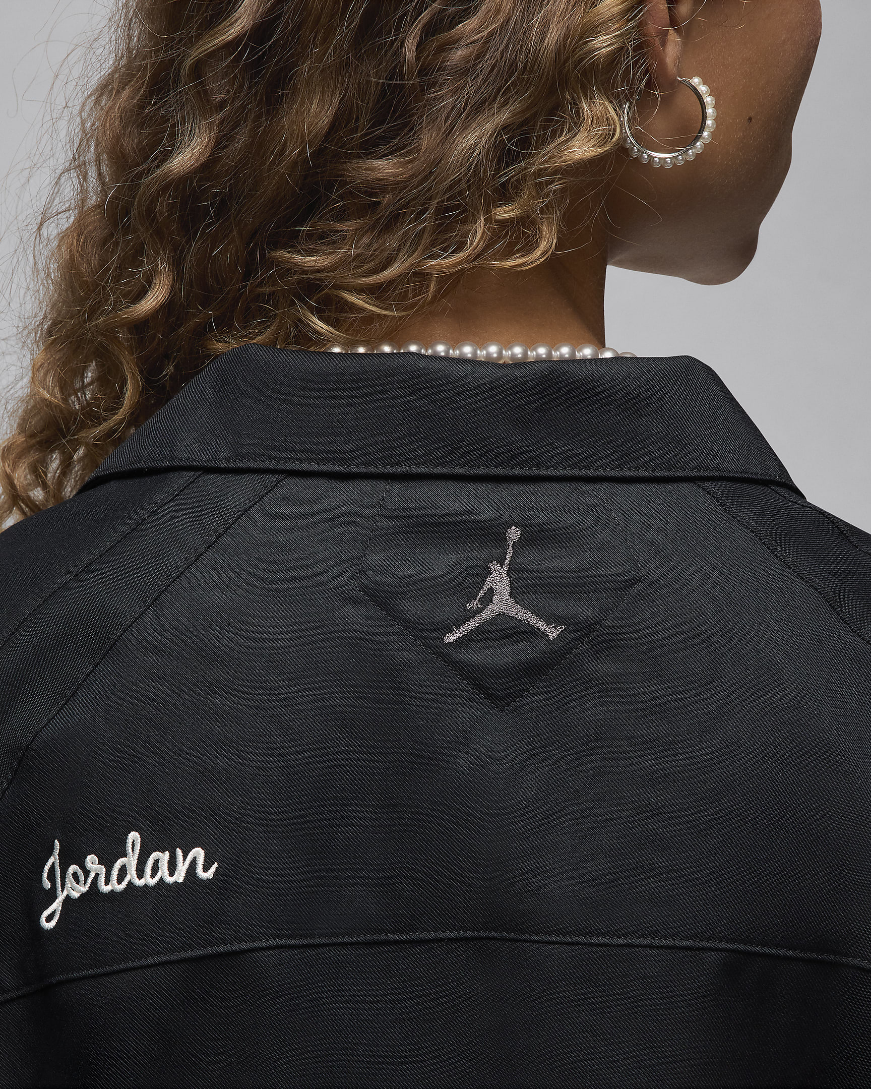 Haut tissé Jordan pour femme - Noir/Noir