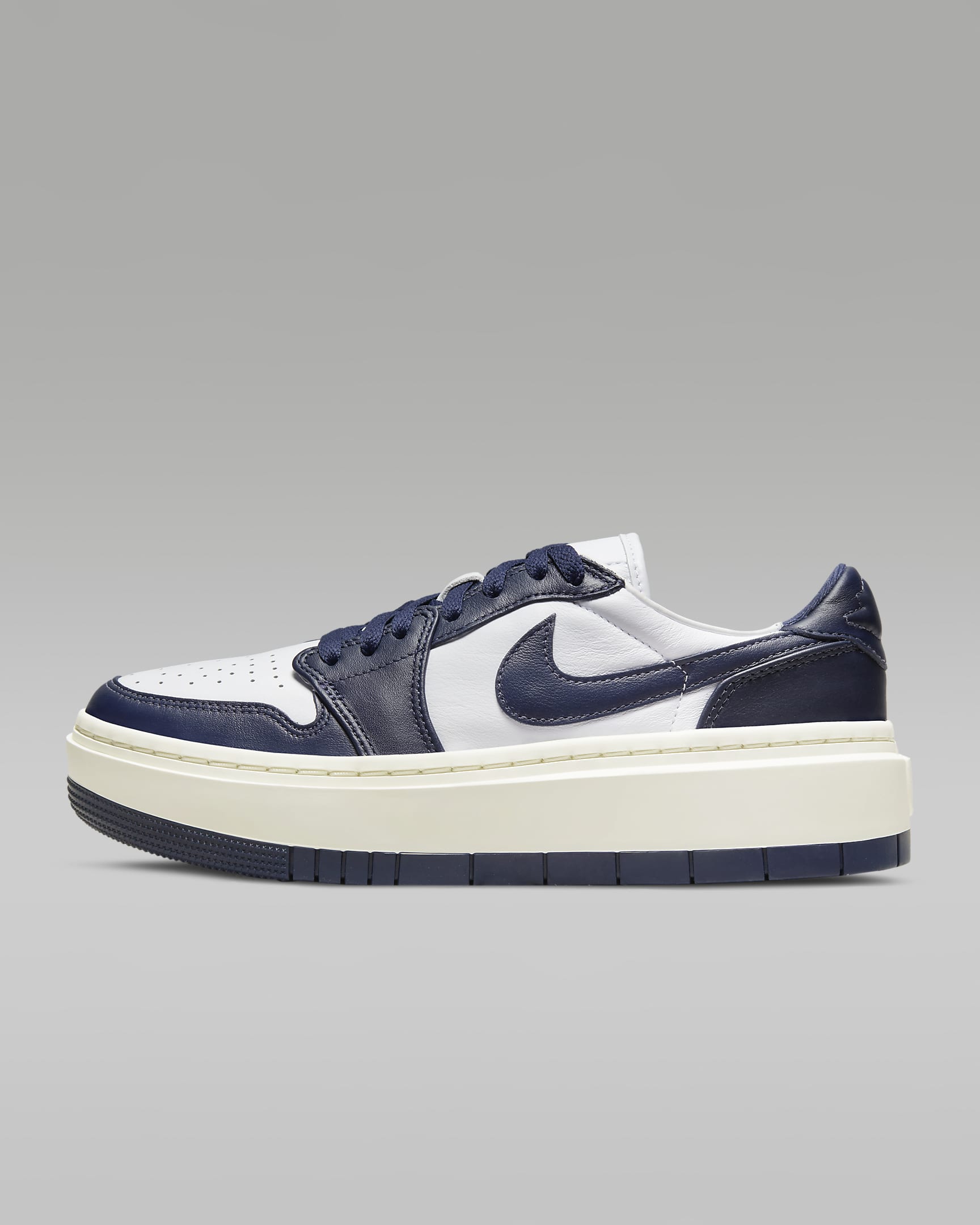 Air Jordan 1 Elevate Low schoenen - Wit/Sail/Midnight Navy