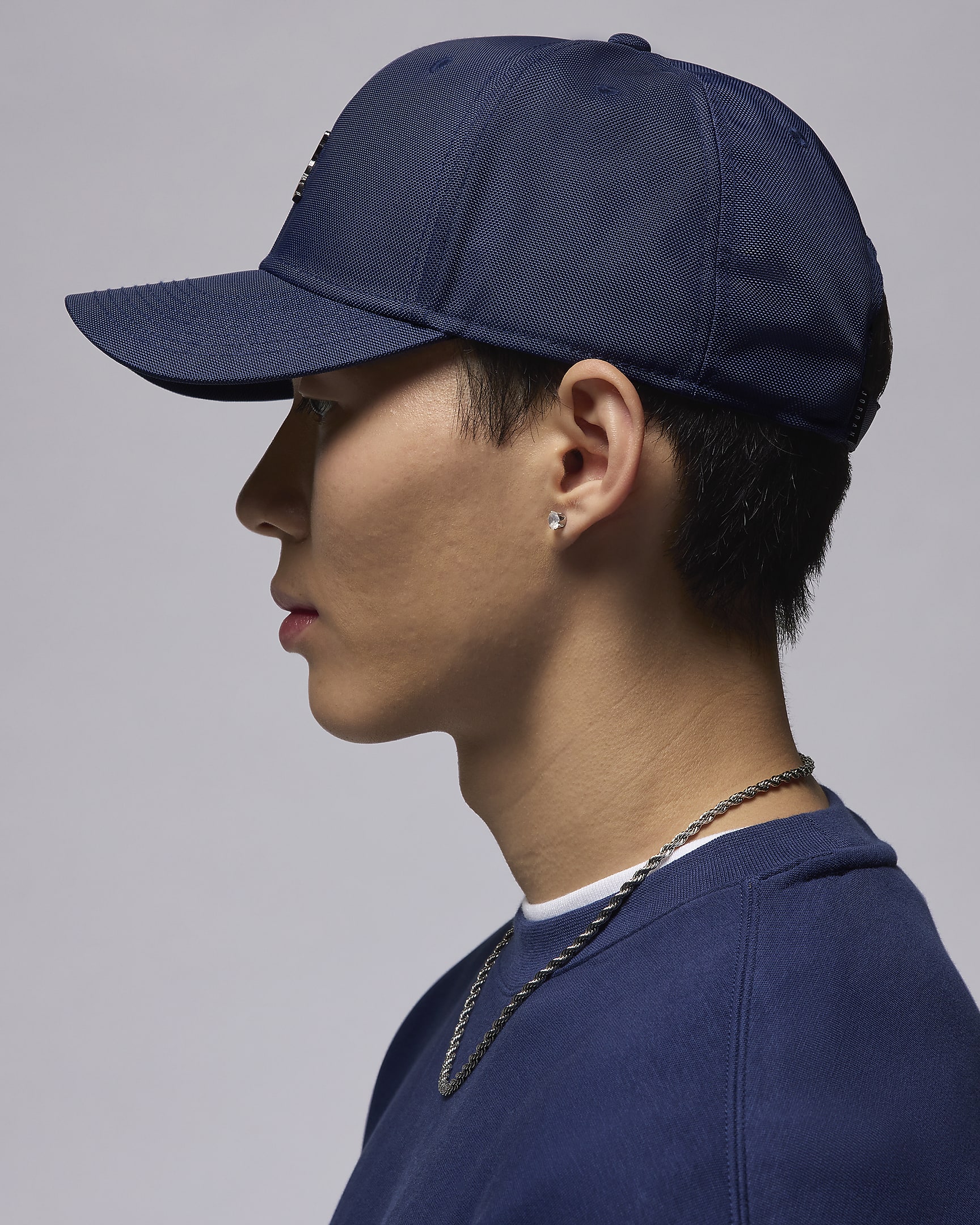 หมวกปรับได้ Jordan Rise Cap - Midnight Navy/Gunmetal