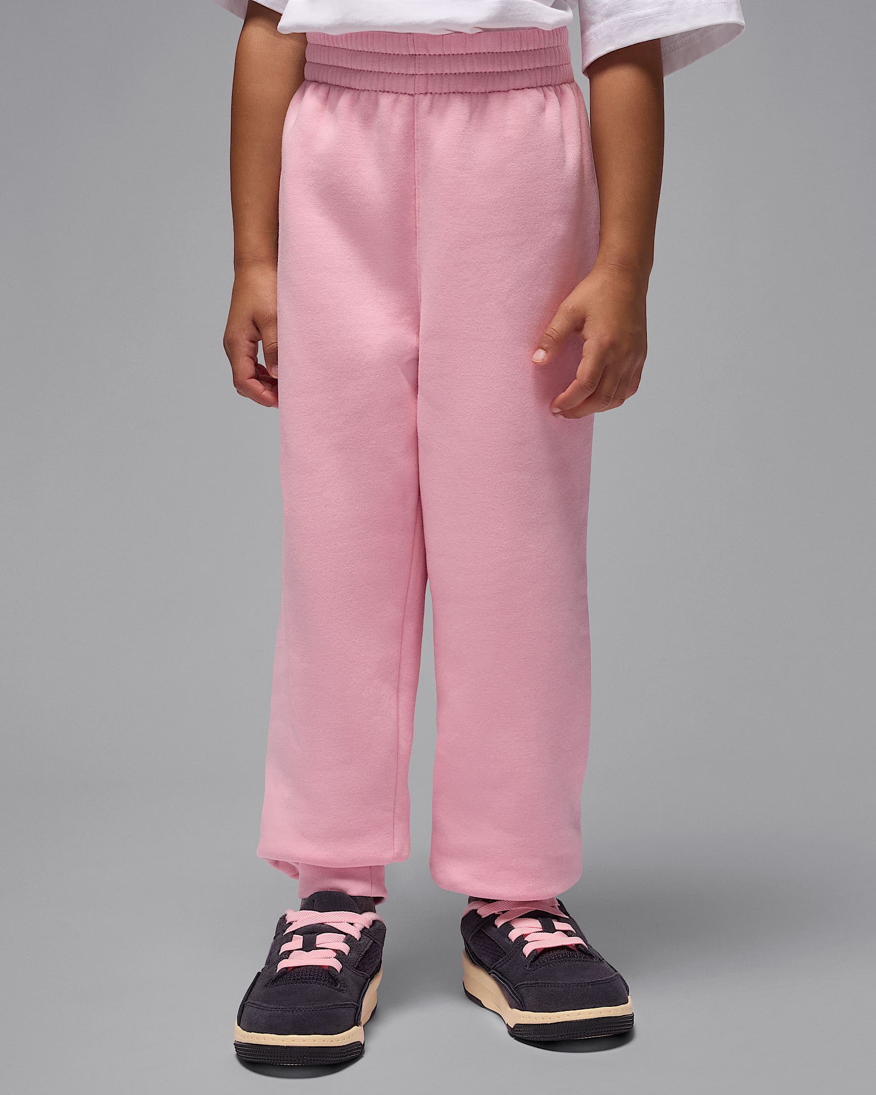 Jordan Brooklyn Fleece Little Kids' Pants - Medium Soft Pink