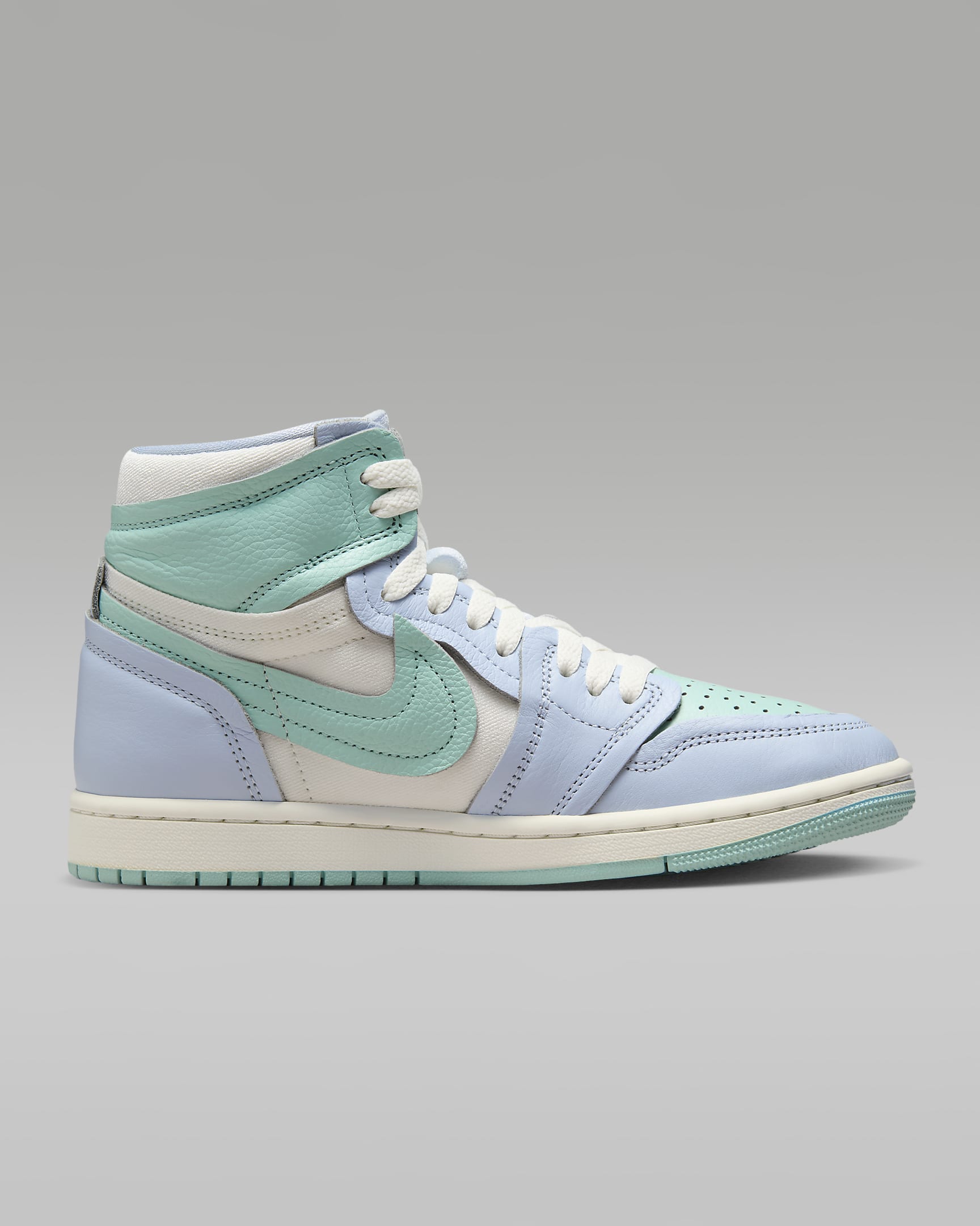 Air Jordan 1 High Method of Make damesschoen - Hydrogen Blue/Light Dew/Coconut Milk/Sail