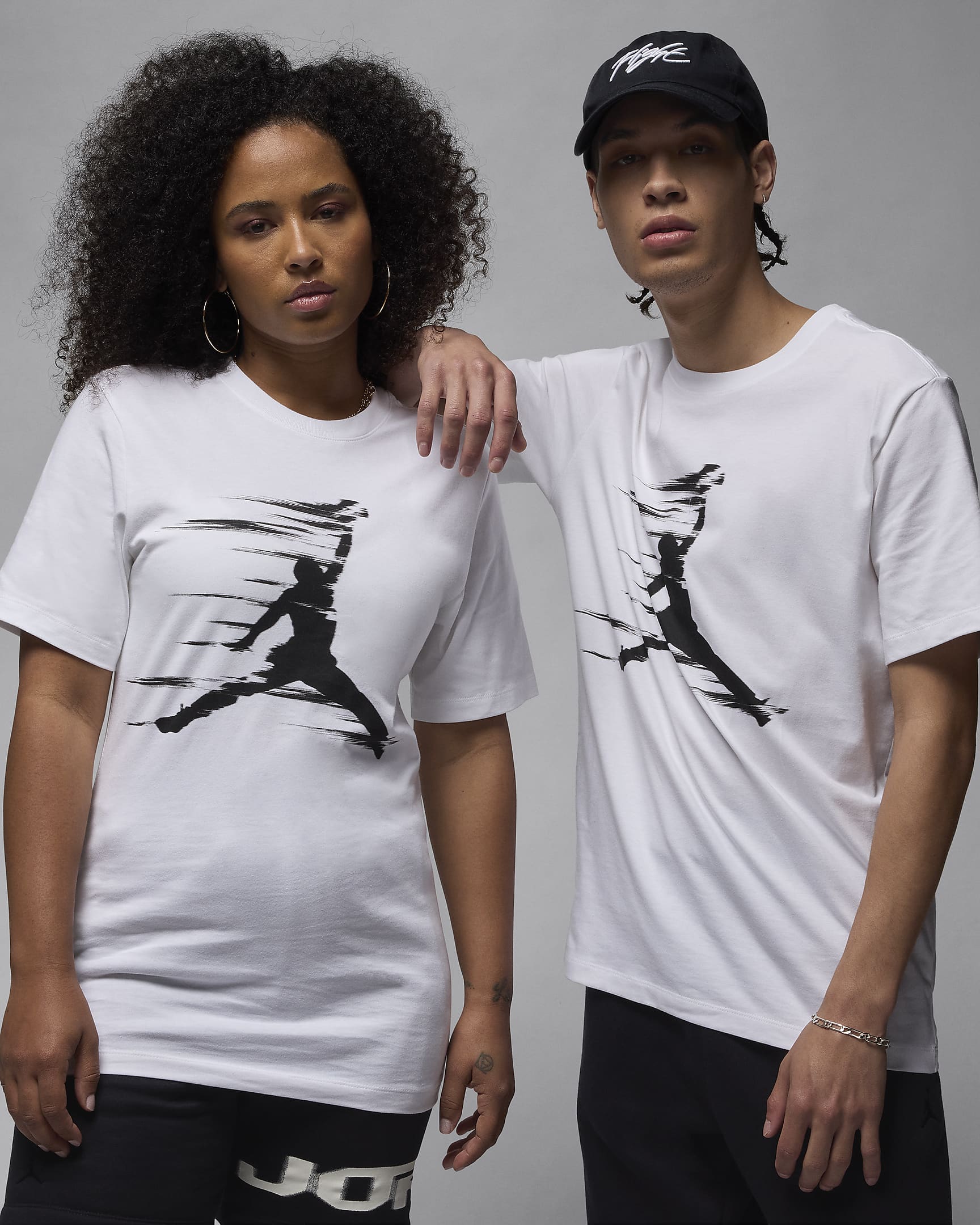 T-shirt męski Jumpman Jordan MVP - Biel/Czerń/Czerń