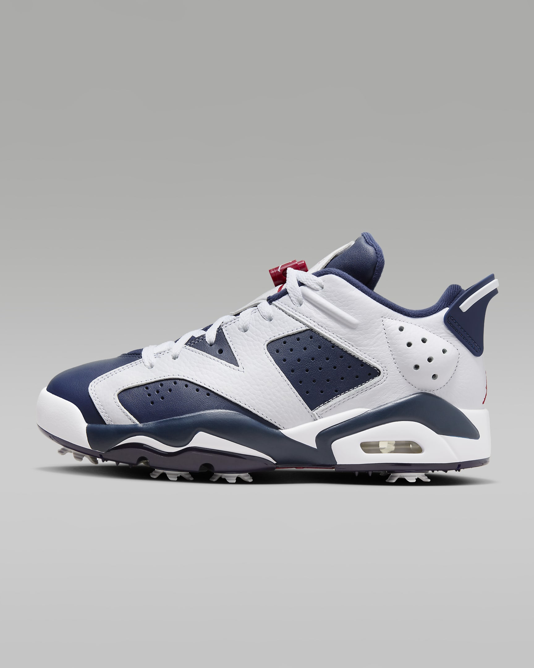 Jordan Retro 6 G Men's Golf Shoes - White/Varsity Red/Midnight Navy