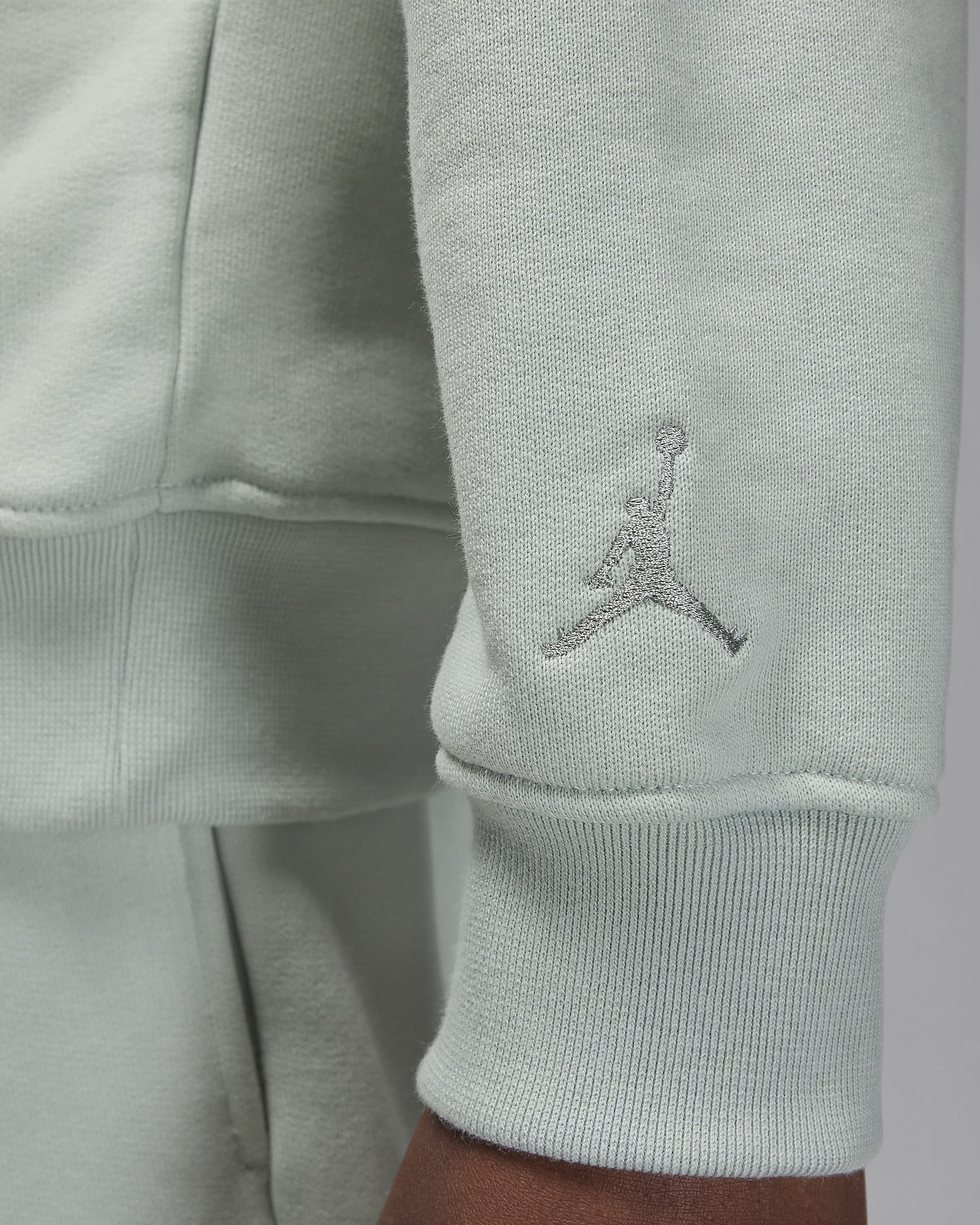 Air Jordan Wordmark Men's Fleece Crew-Neck Sweatshirt. Nike DK