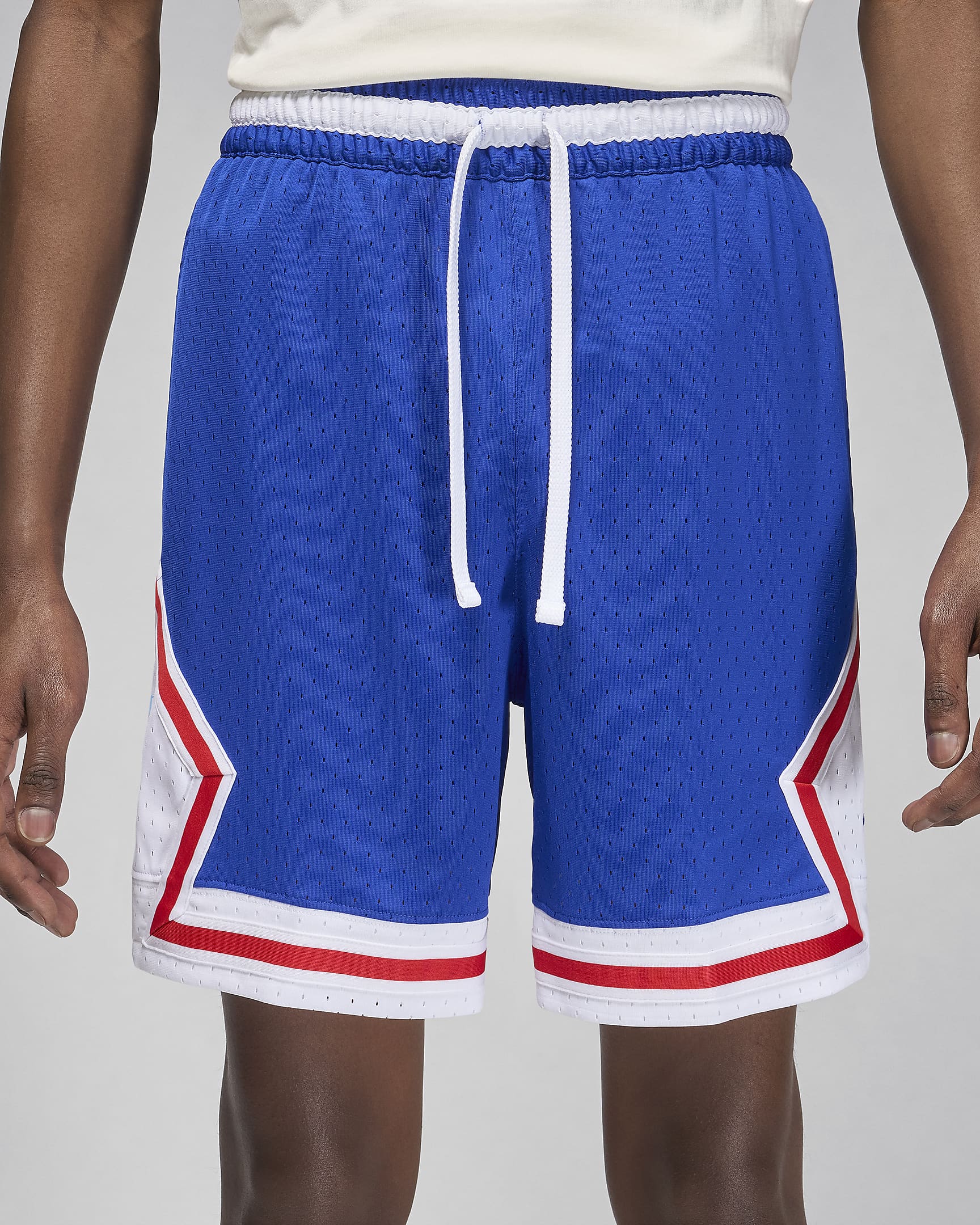 Jordan Sport x Fédération Française de Basketball Diamond Shorts (Herren) - Old Royal/Weiß