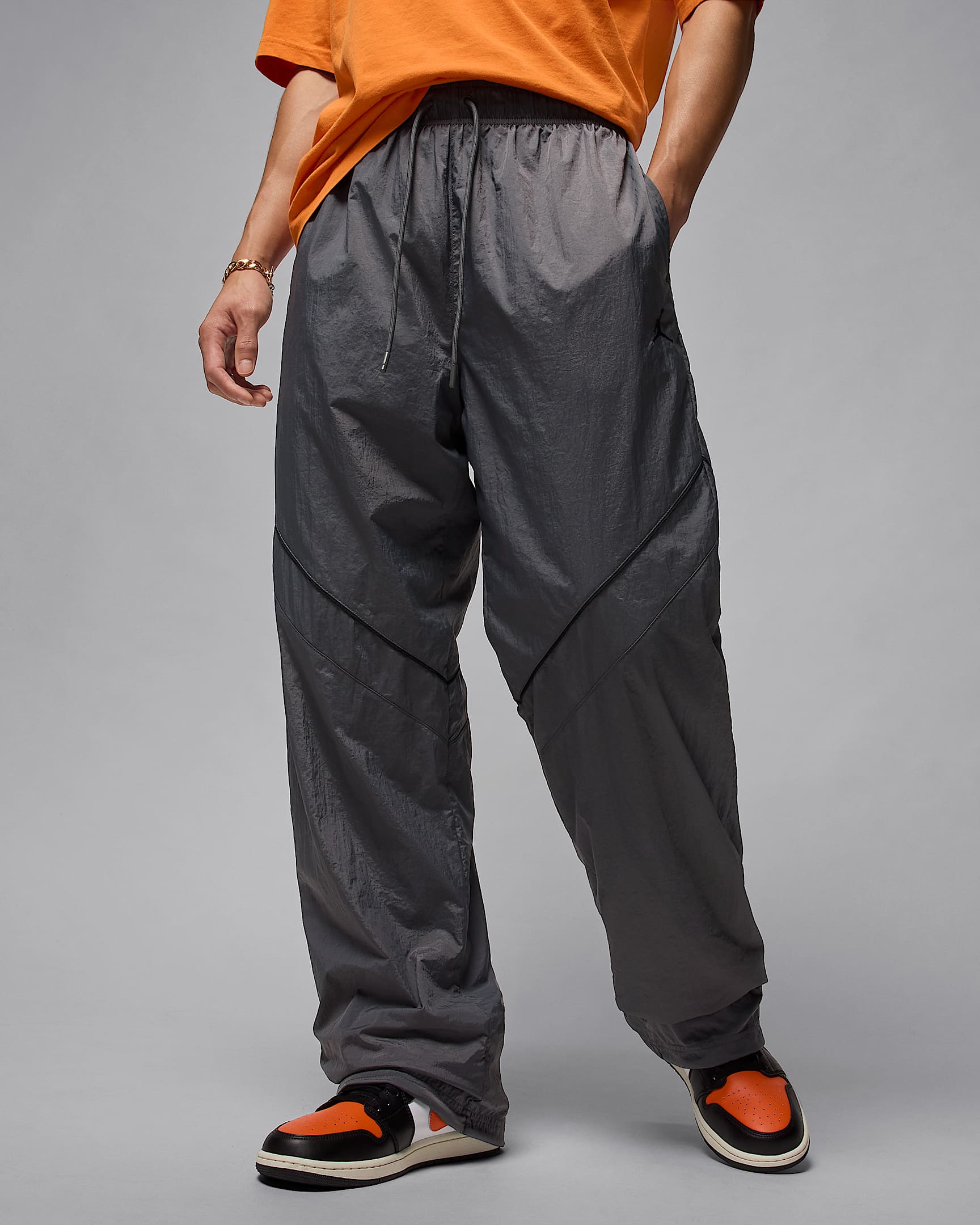 Jordan Brooklyn Men's Draft Pants - Iron Grey/Black/Black
