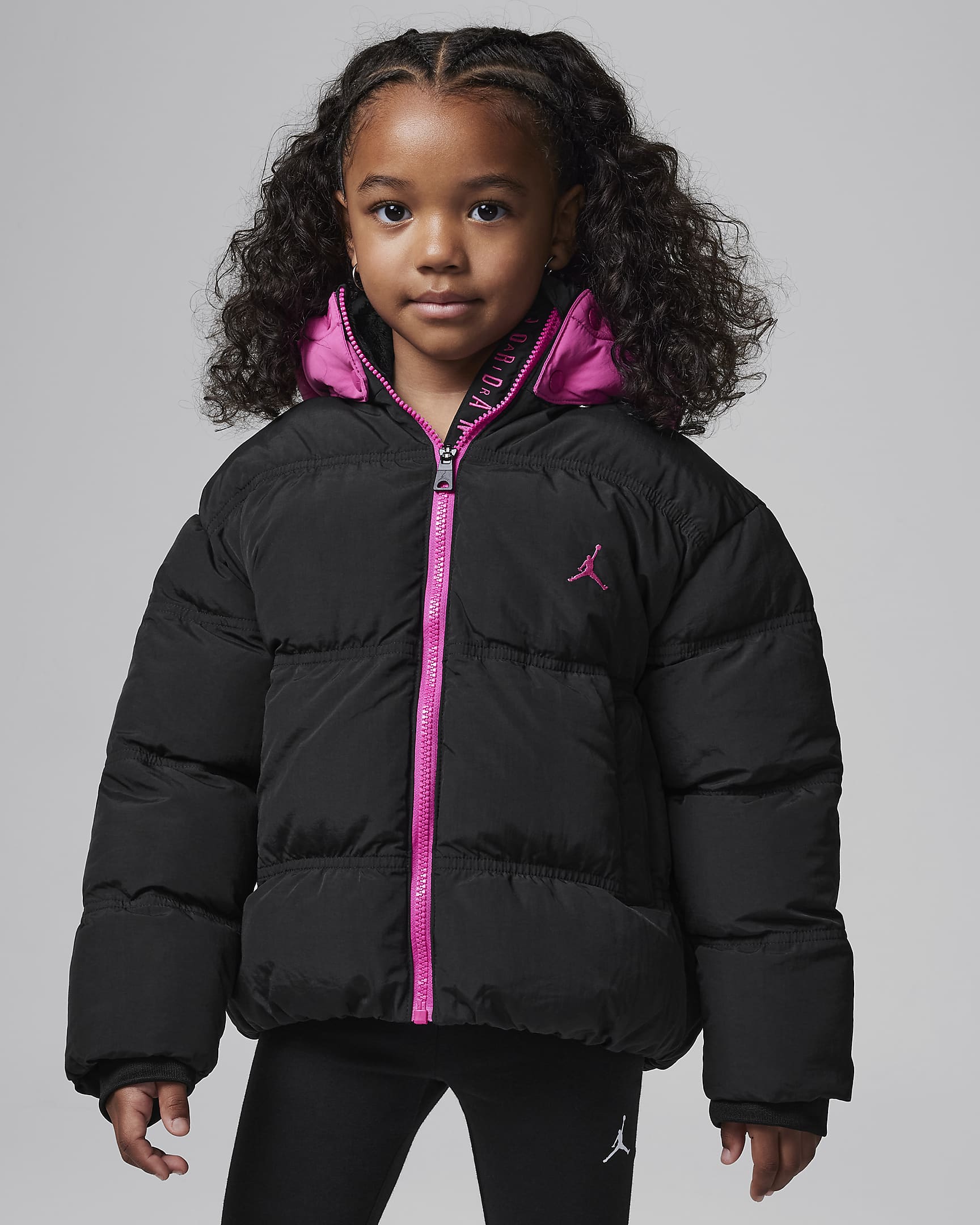 Jordan Younger Kids' Heaviest Weight Puffer - Black