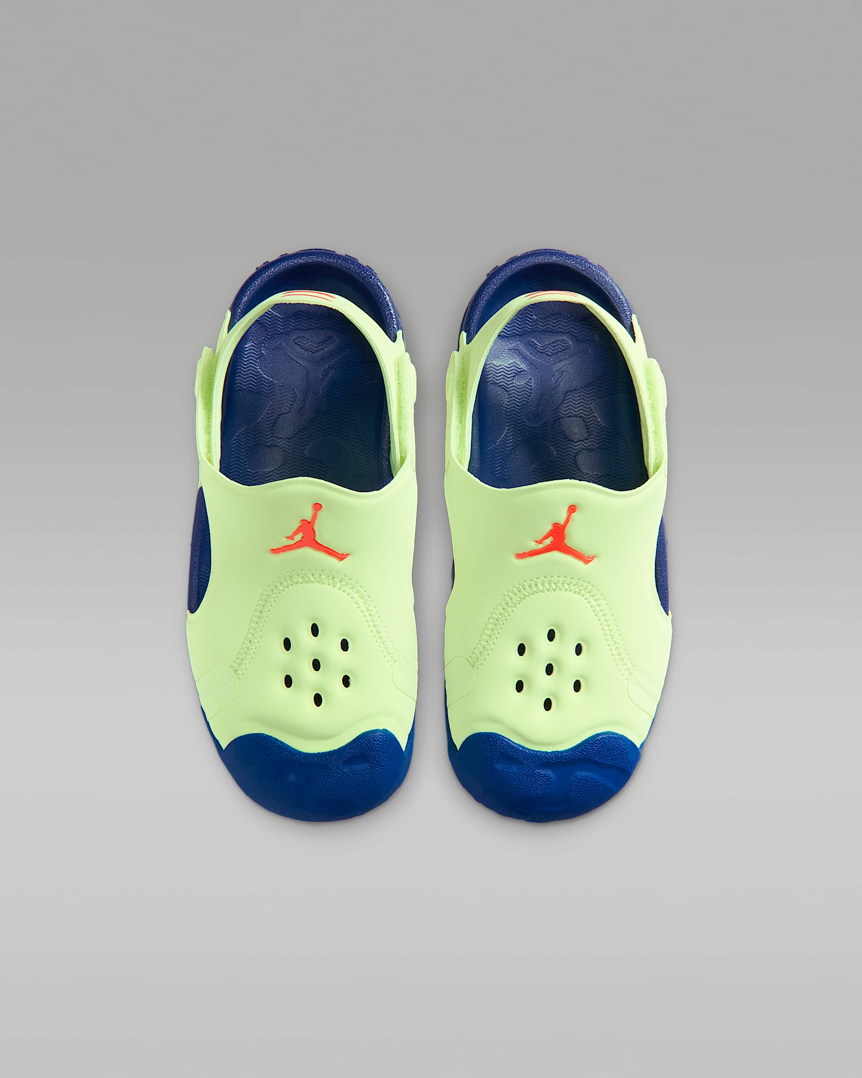 Jordan OTDR Younger Kids' Sandals - Barely Volt/Game Royal/Infrared 23