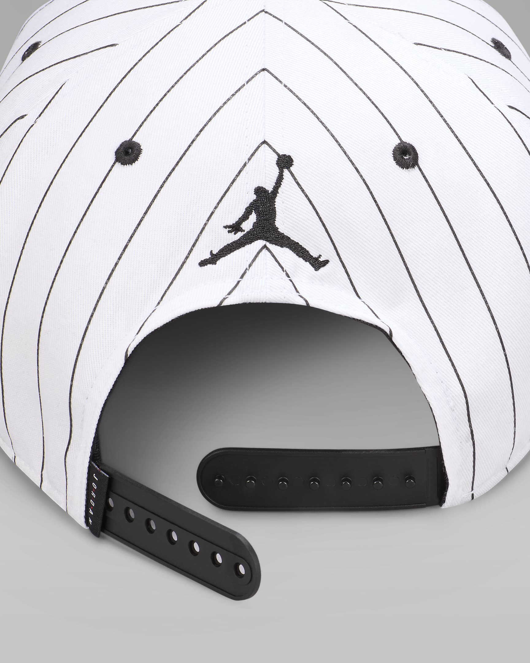 Jordan Flight MVP Pro Structured Cap - White/Black/Black