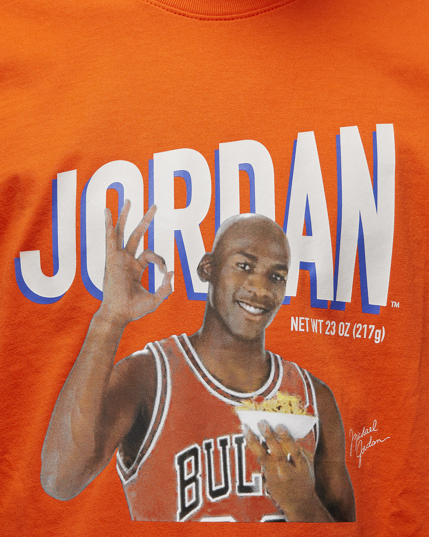 Jordan Flight MVP 男款圖樣 T 恤 - Rush Orange/Phantom