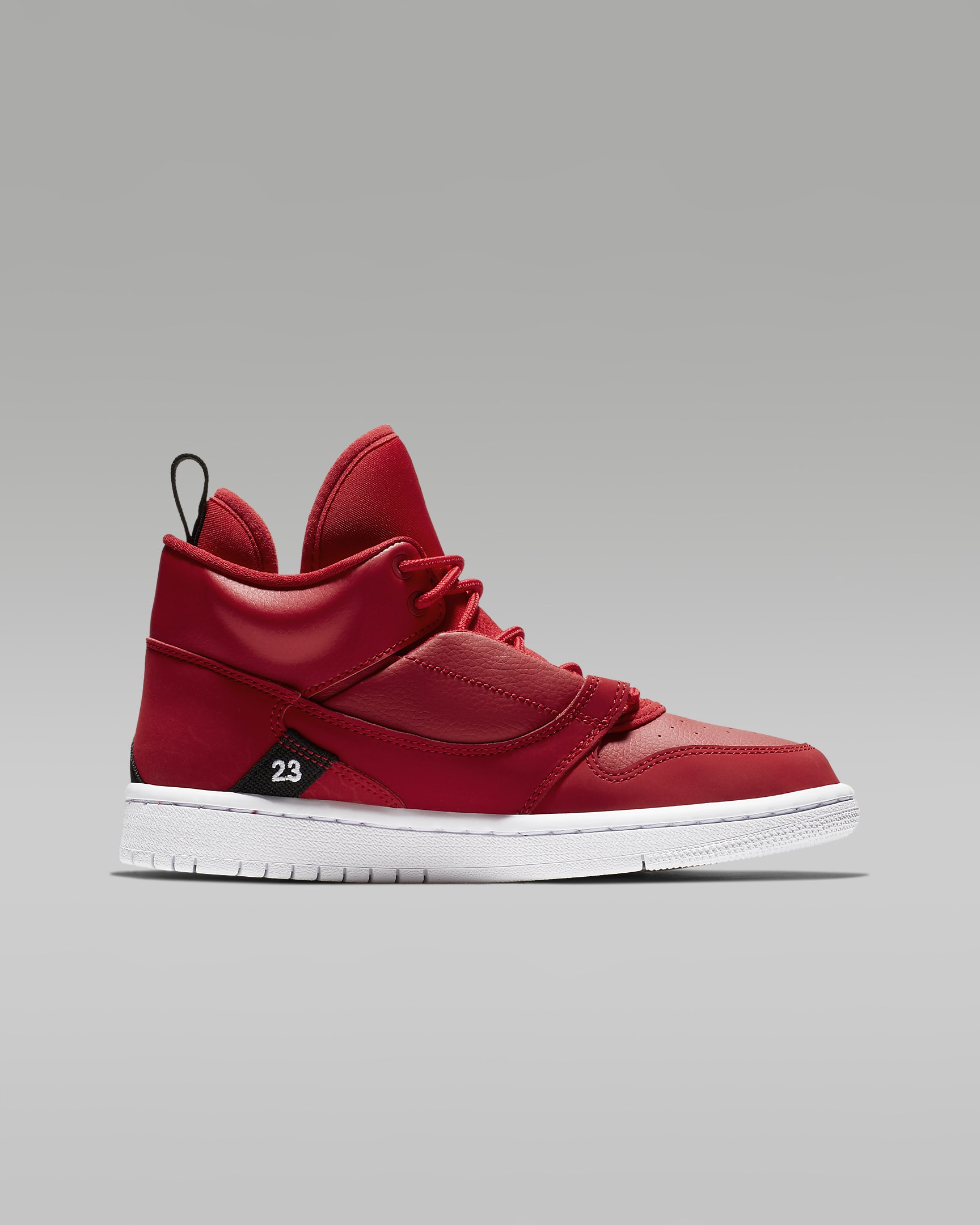 Jordan Fadeaway Boys' Shoes - Gym Red/White/Black/Black