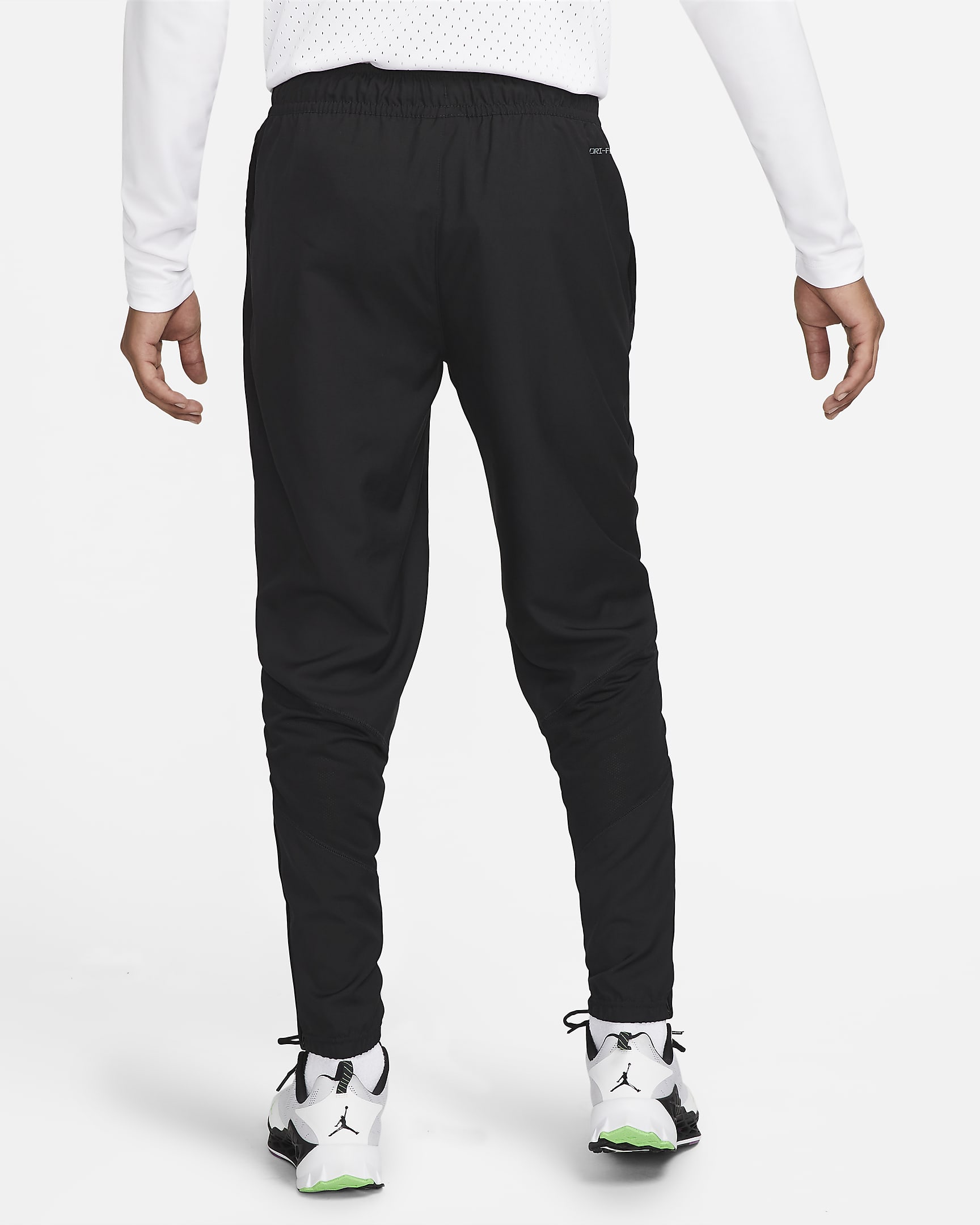 Jordan Sport Dri-FIT Men's Woven Trousers - Black/Black/White