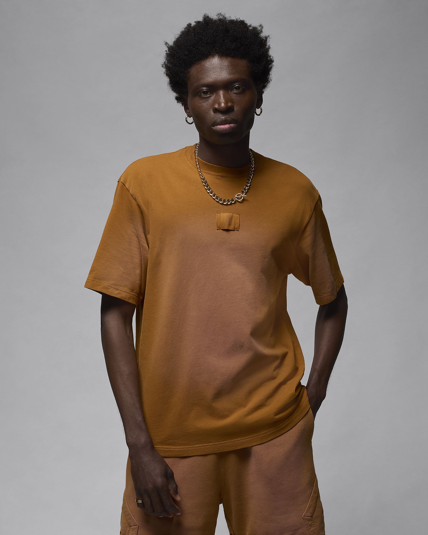 Jordan Flight Essentials 85 Men's Washed T-Shirt - Desert Bronze