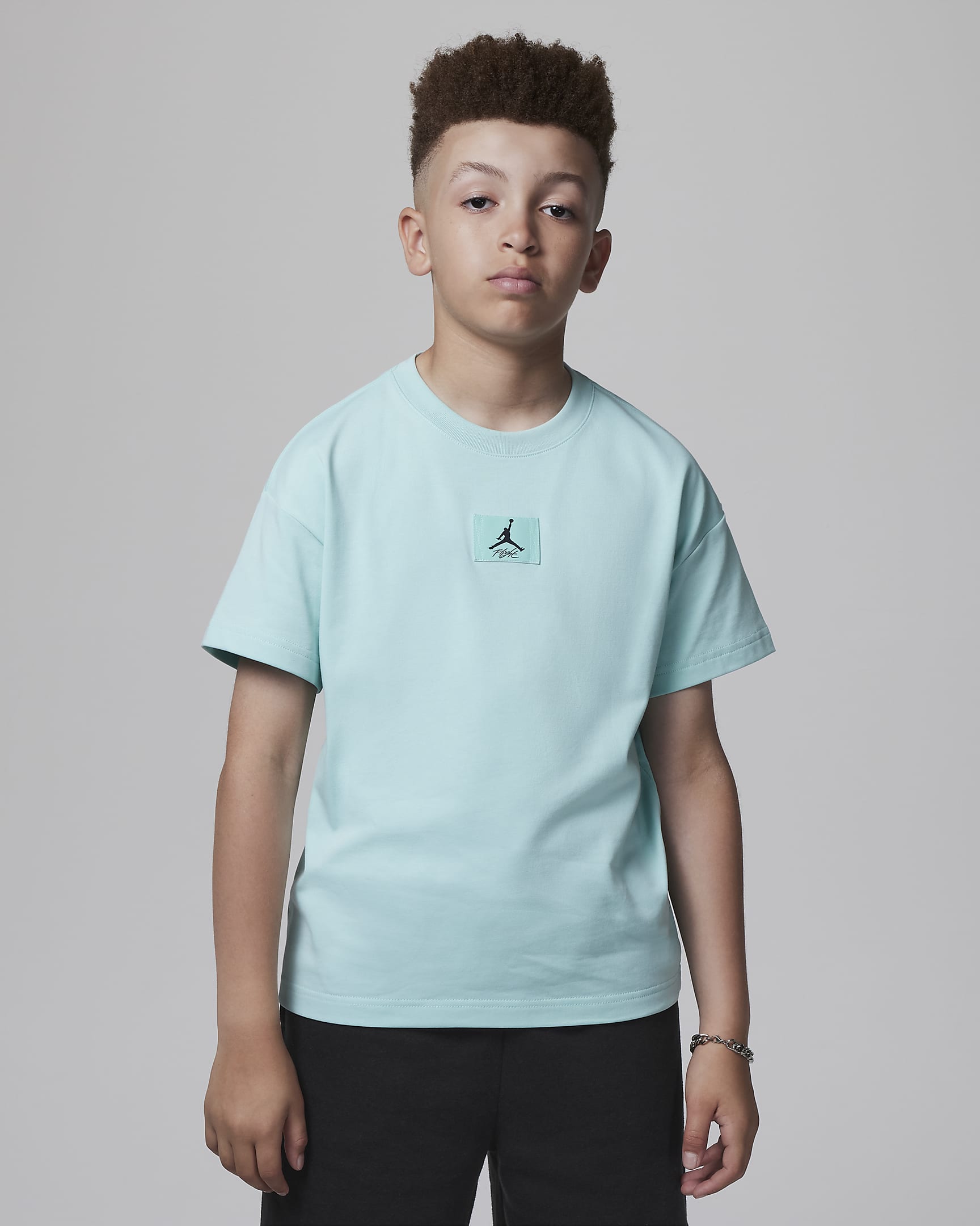 Jordan Camiseta con parche Ripped Flight - Niño/a - Light Dew