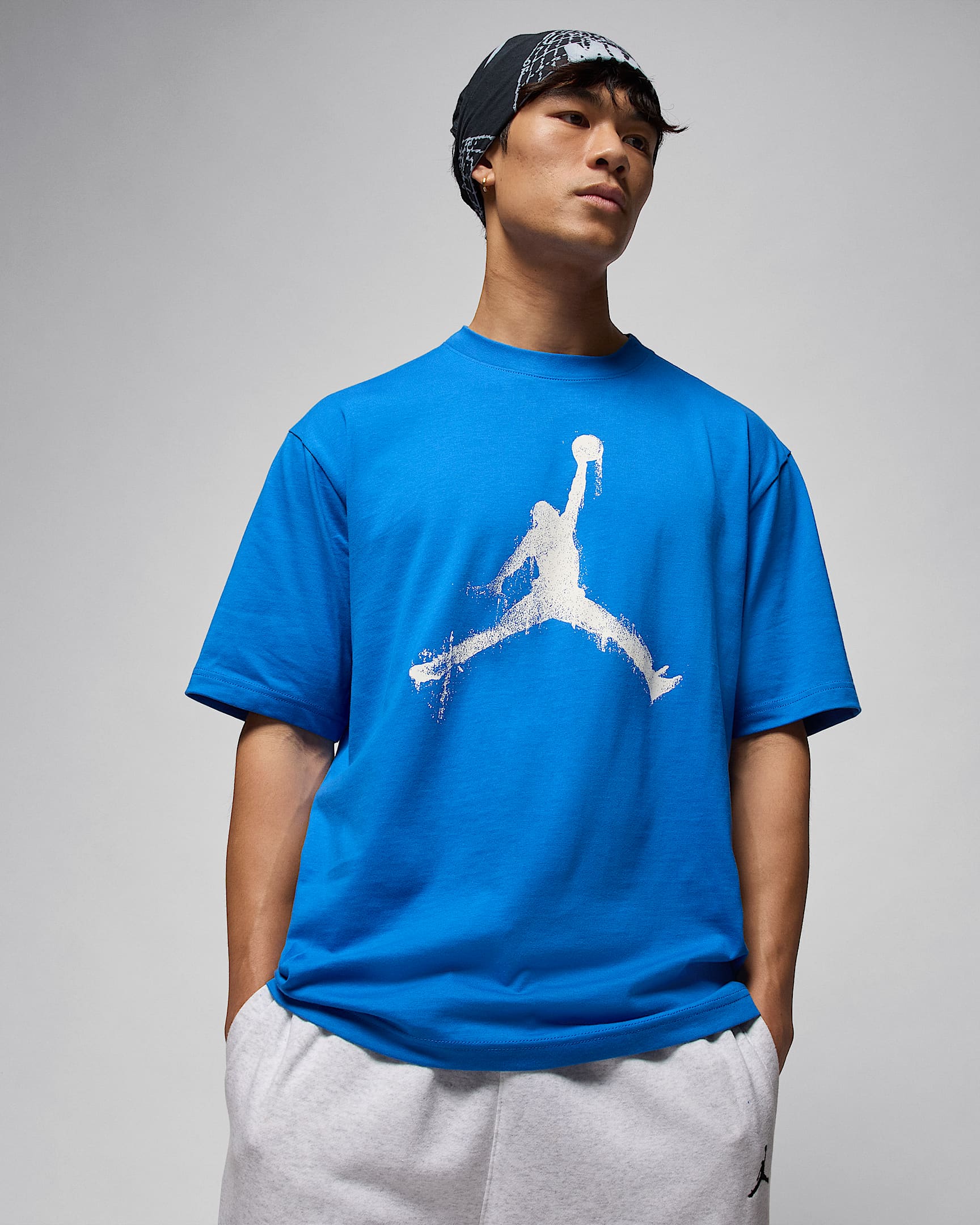 Jordan Brooklyn T-shirt voor heren - Sport Blue/Sail