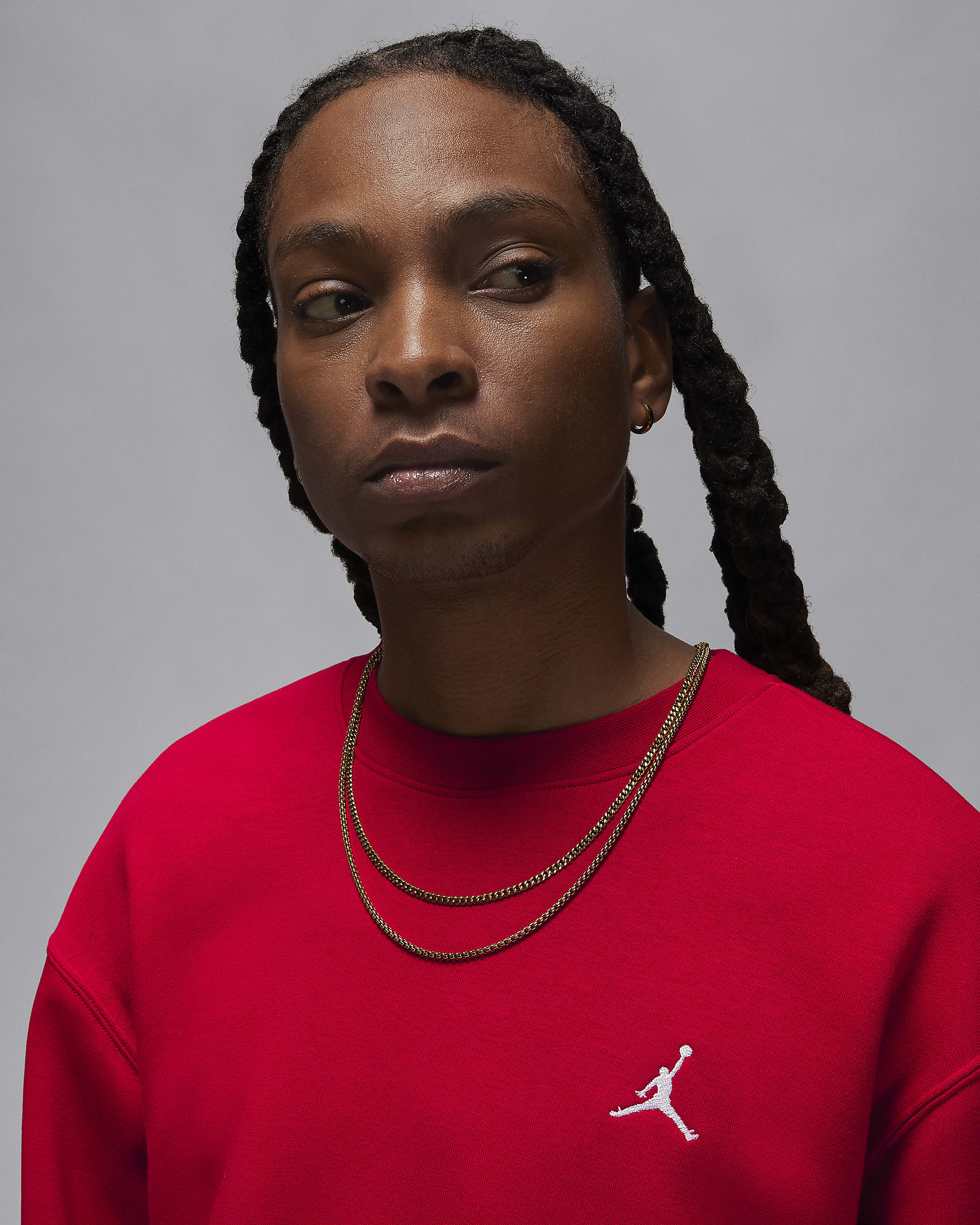 Jordan Essentials Fleece CrewNeck Sweatshirt. Nike RO