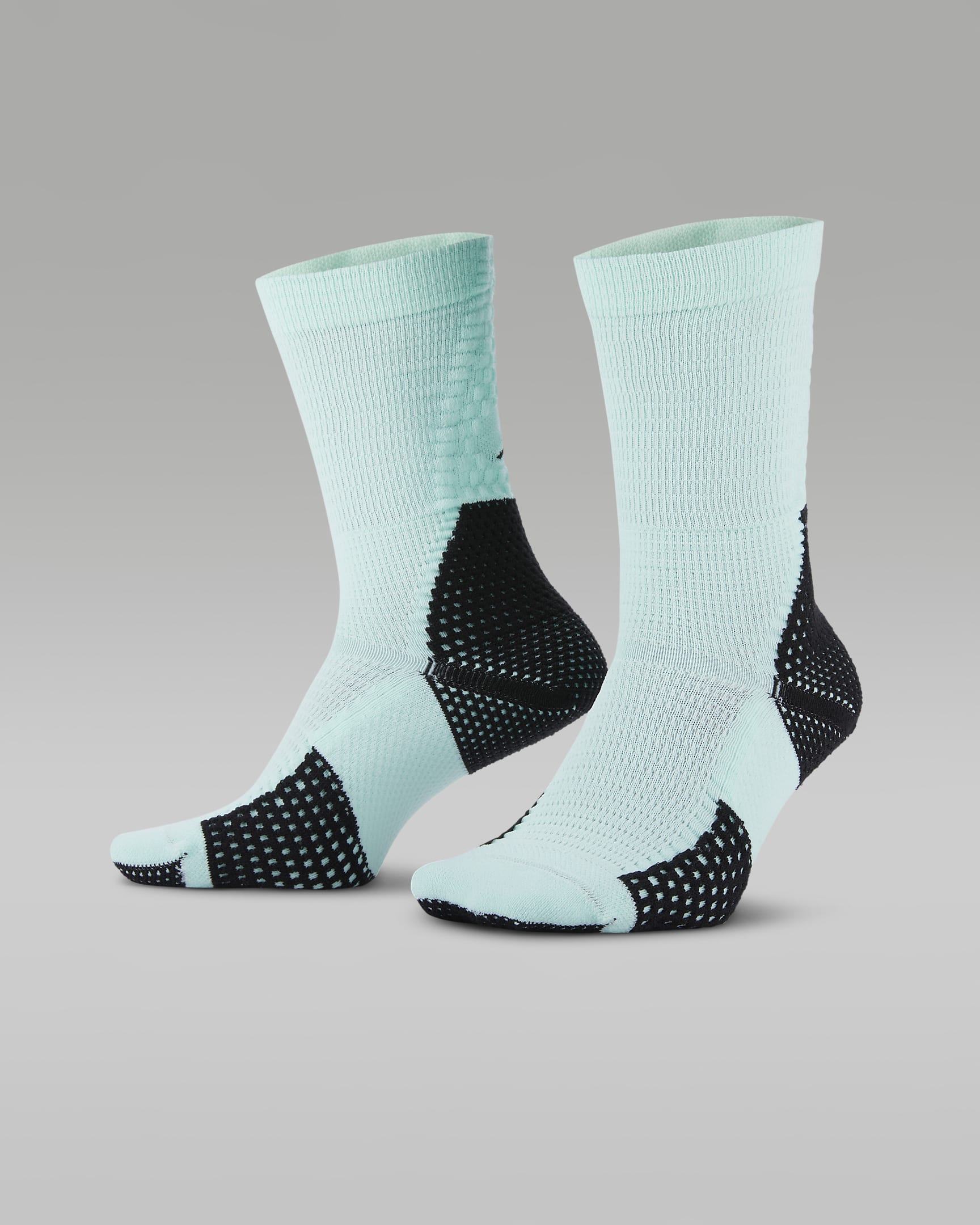 Jordan Unicorn Dri-FIT ADV Cushioned Crew Socks (1 Pair) - Mint Foam/Black