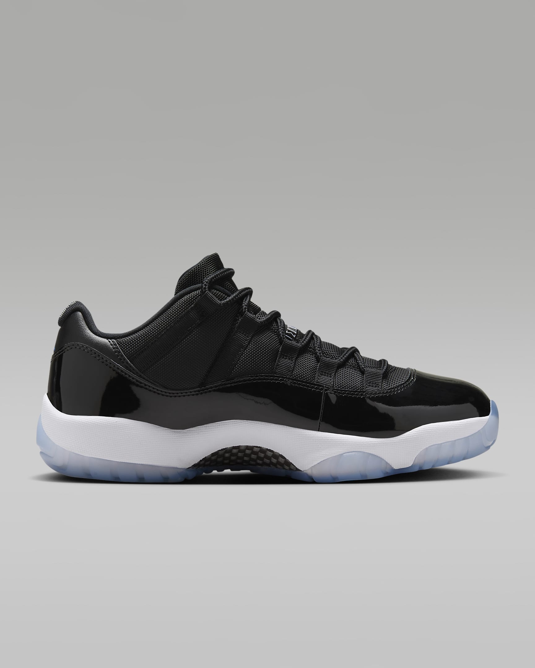 Air Jordan 11 Retro Low "Black/Varsity Royal" Men's Shoes - Black/White/Varsity Royal