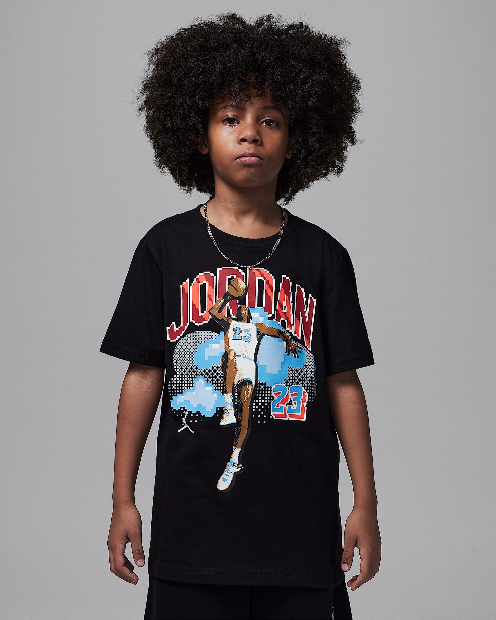 T-shirt Digi Jordan Customized Air – Ragazzo/a - Nero