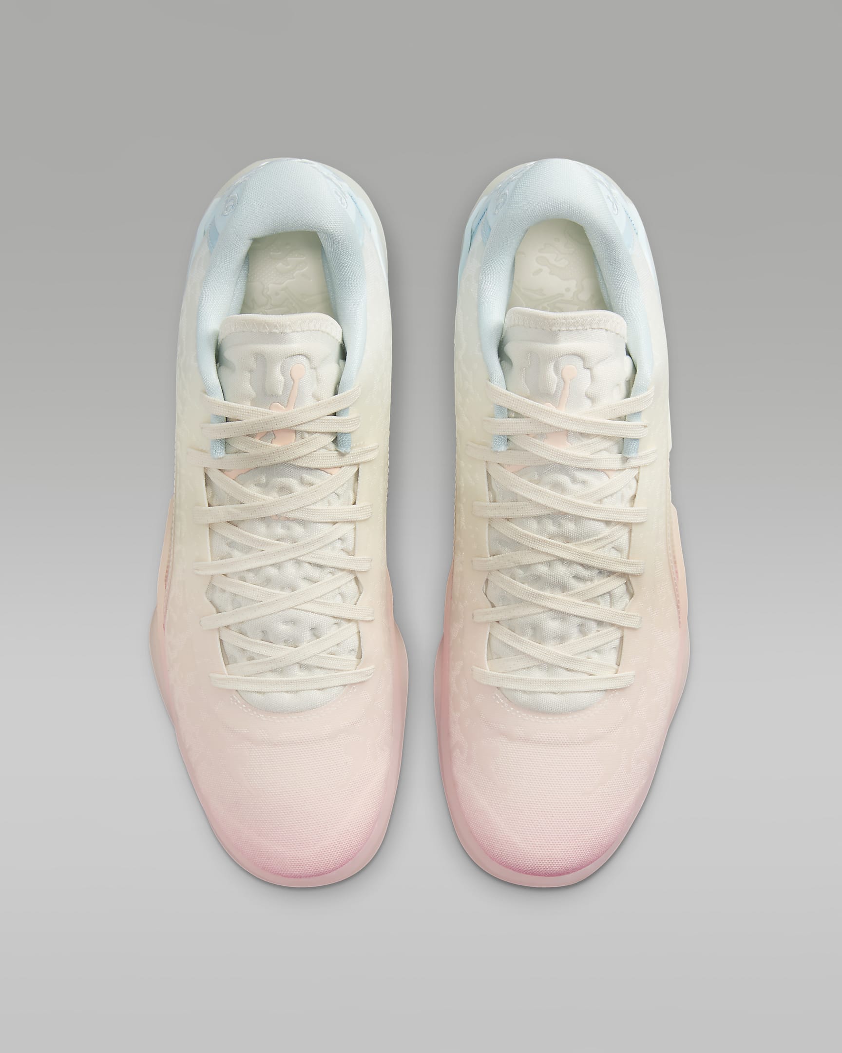 Zion 3 'Rising' Basketball Shoes - Bleached Coral/Pale Ivory/Glacier Blue/Crimson Tint