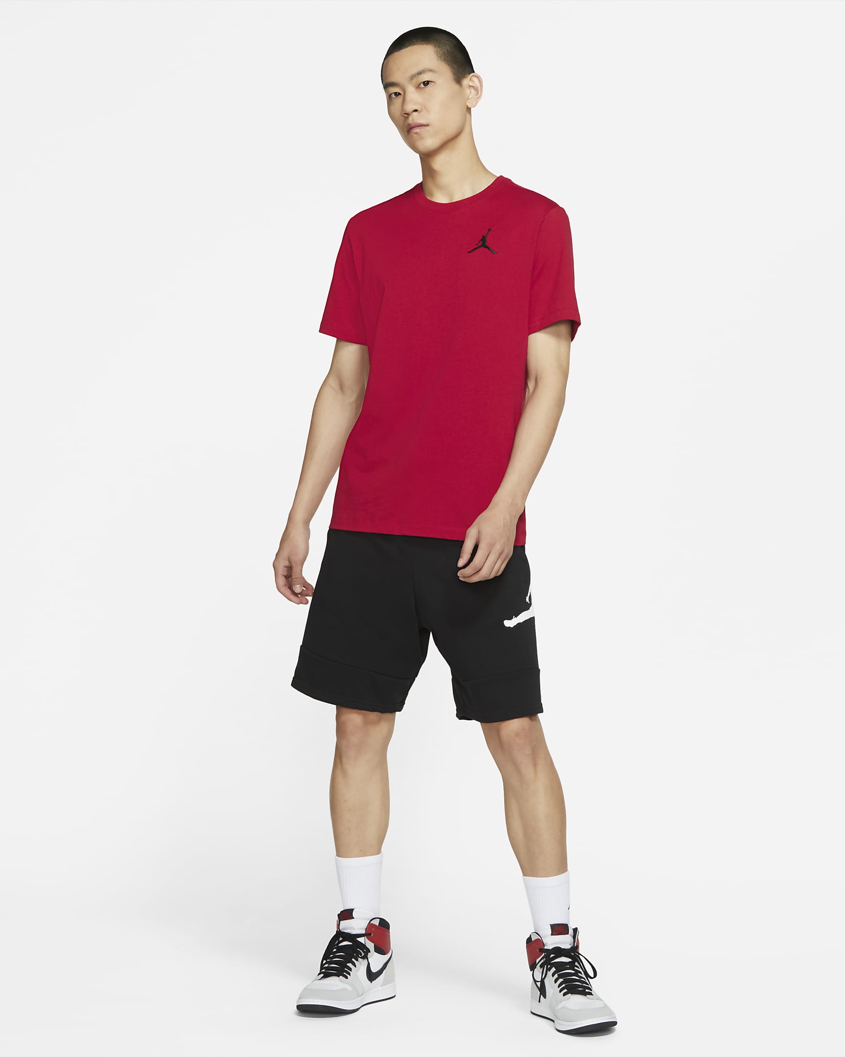 Jordan Jumpman Men's Short-Sleeve T-Shirt - Gym Red/Black