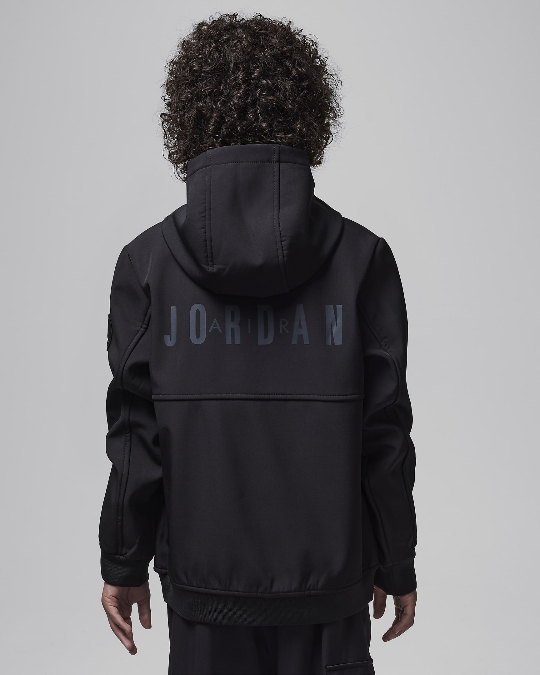 Jordan Older Kids' Soft Shell Jacket - Black