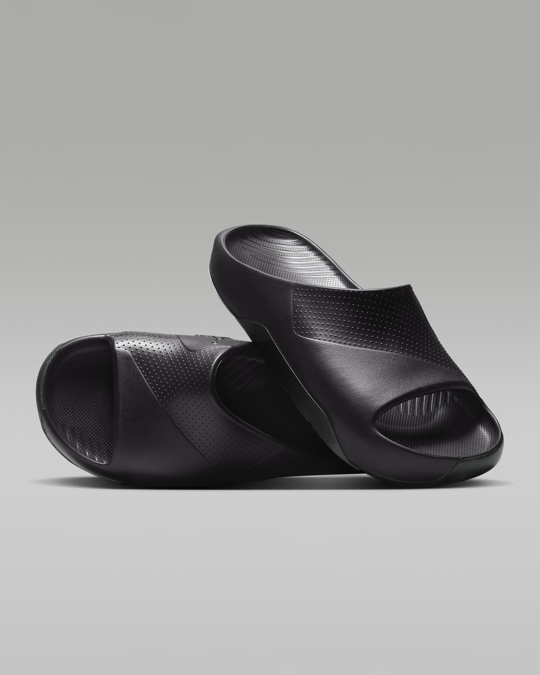 Jordan Post Chanclas - Mujer - Negro/Negro