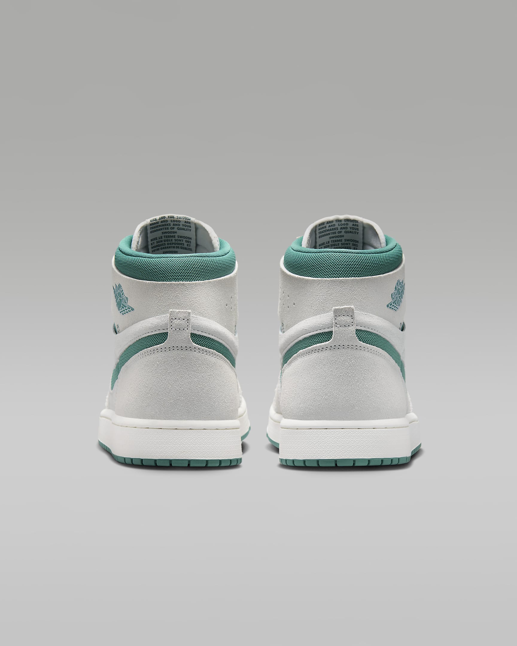 Air Jordan 1 Zoom CMFT 2 Zapatillas - Hombre - Summit White/Oxidized Green/Bicoastal