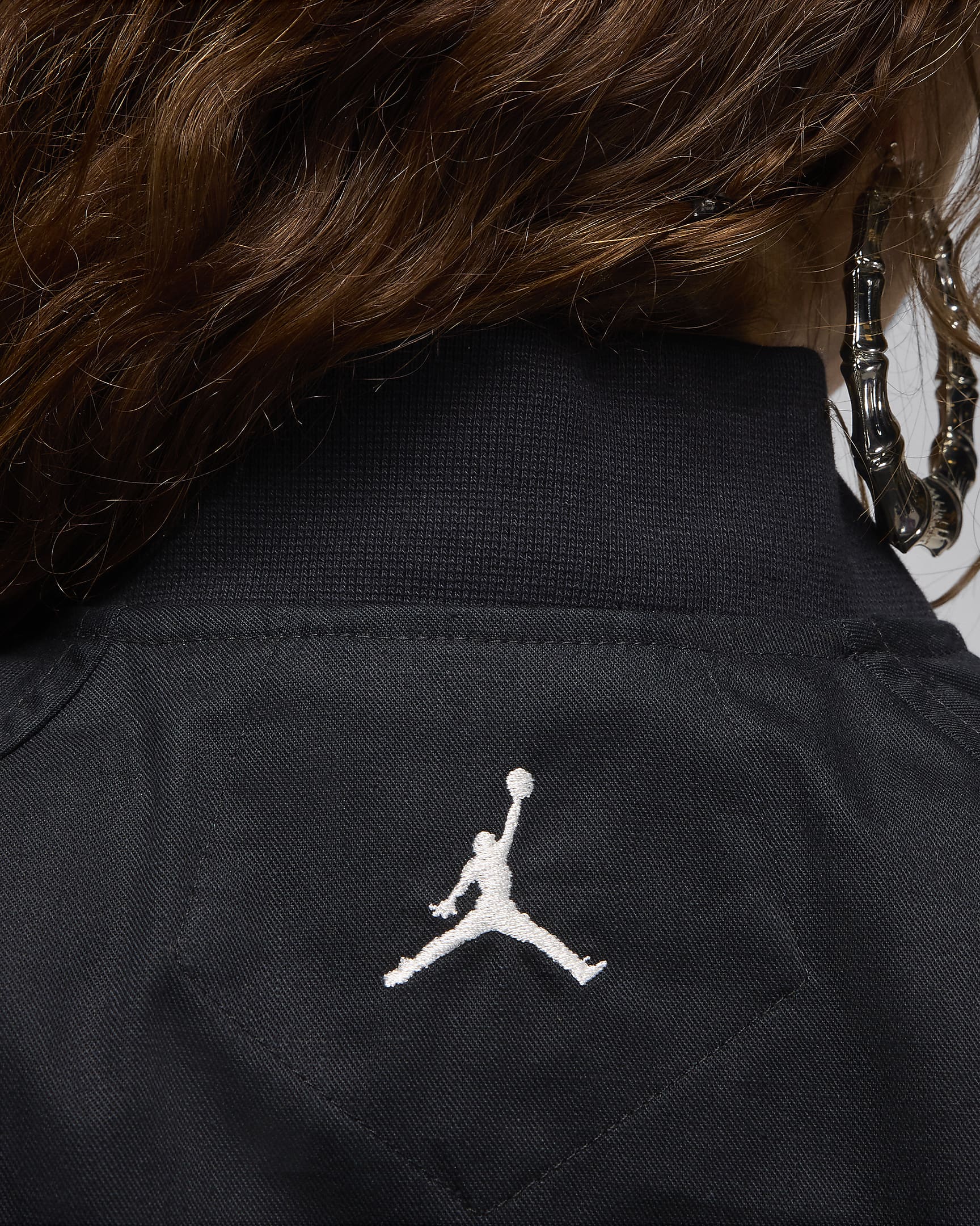 Jordan Women's Varsity Jacket - Black/Sail