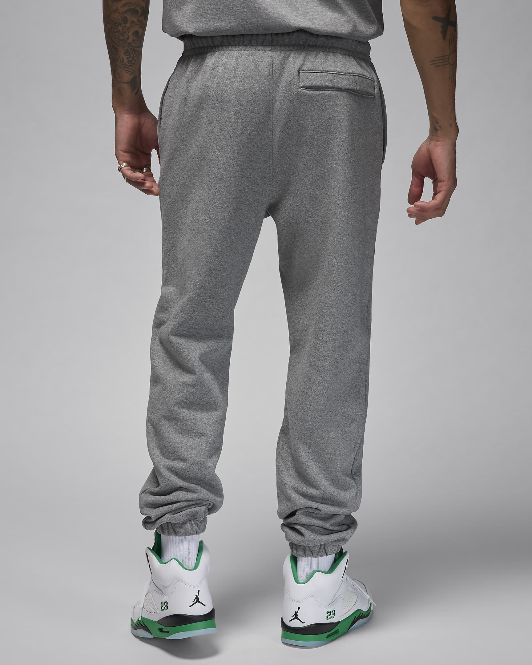 Pants para hombre Jordan Flight Fleece - Carbono jaspeado